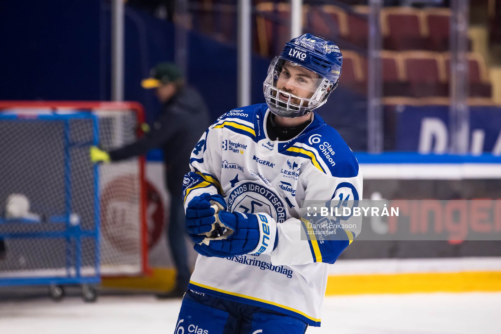 Leksands Oskar Lang utsedd till matchens krigare