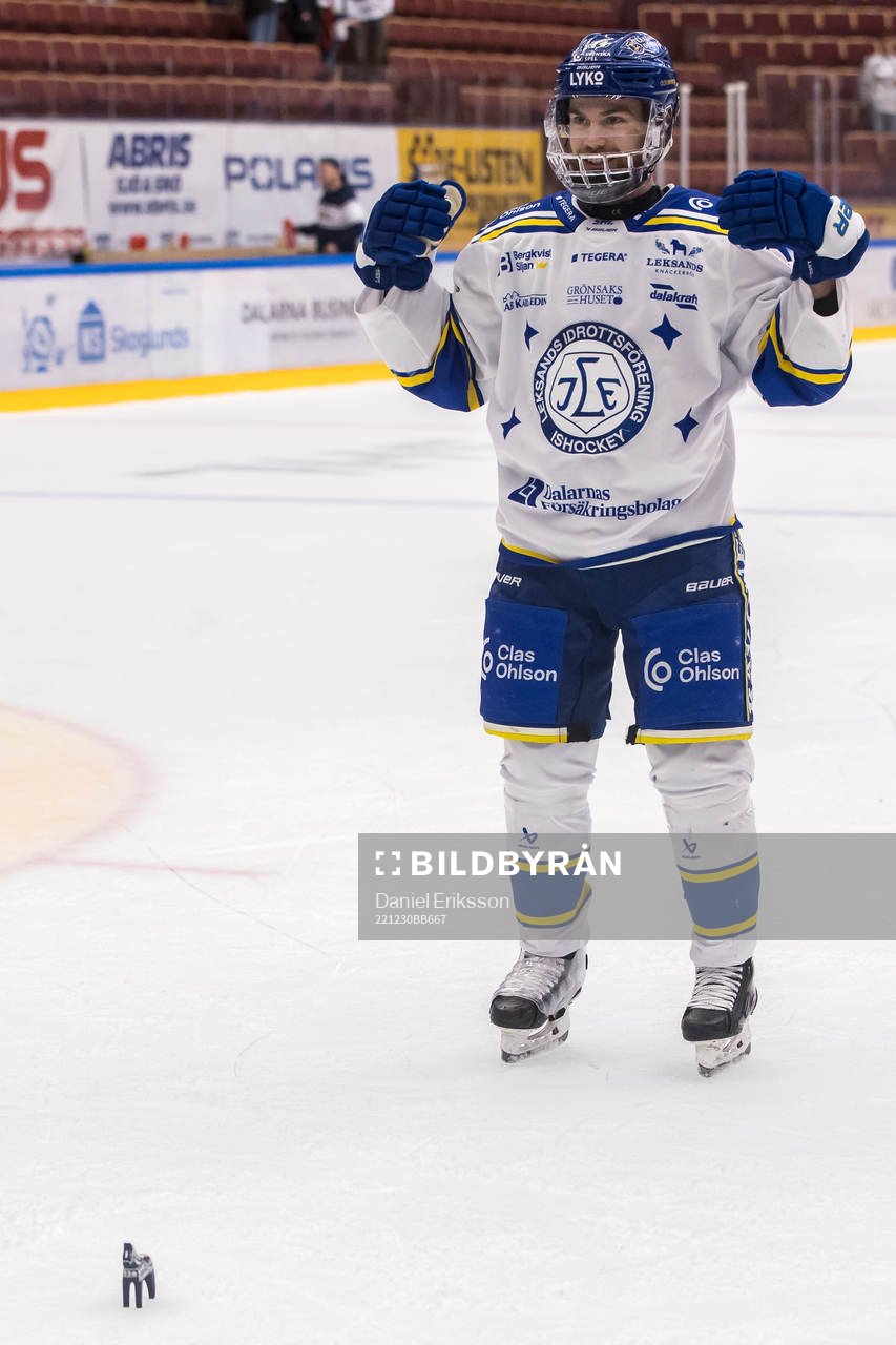Leksands Oskar Lang utsedd till matchens krigare