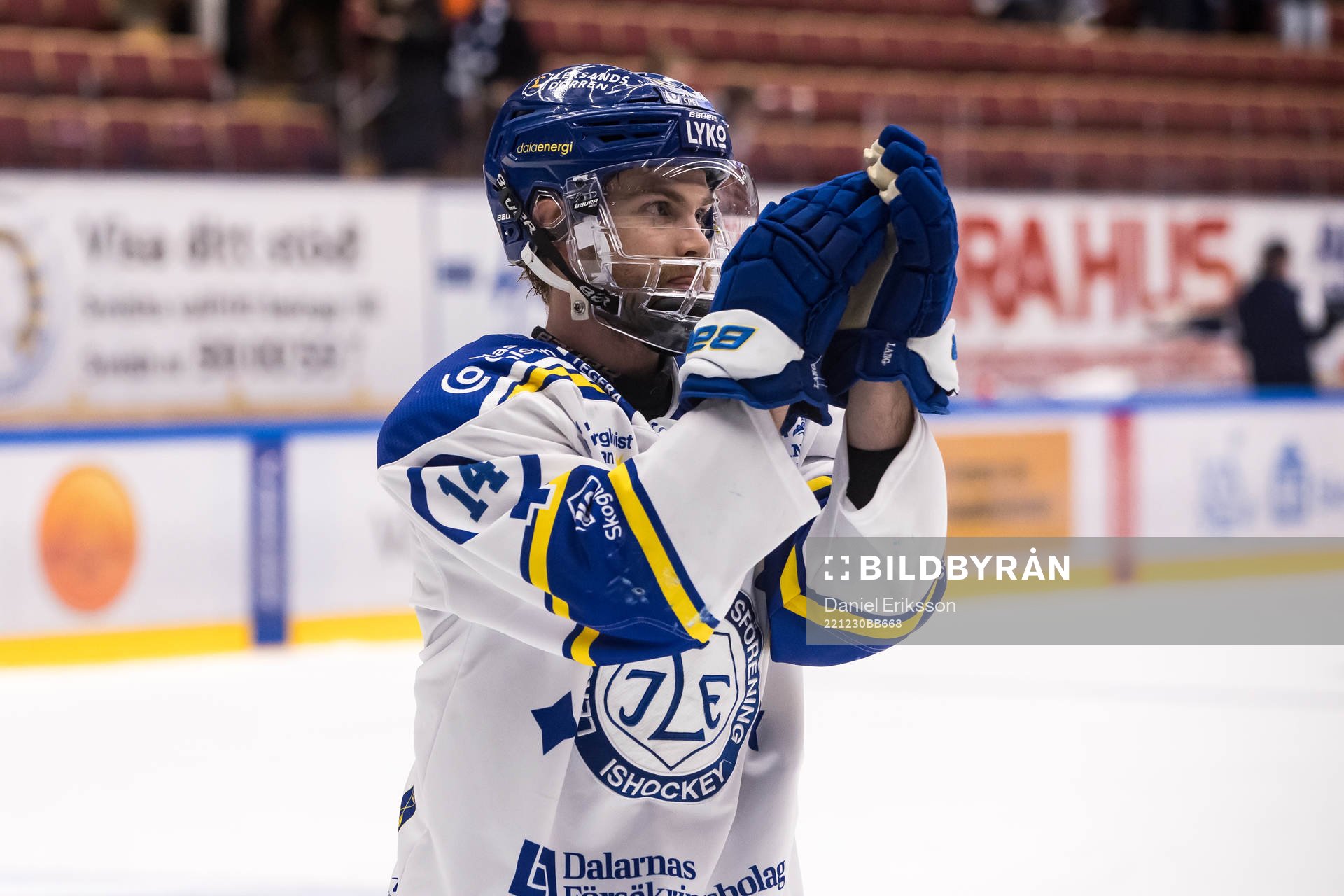 Leksands Oskar Lang utsedd till matchens krigare