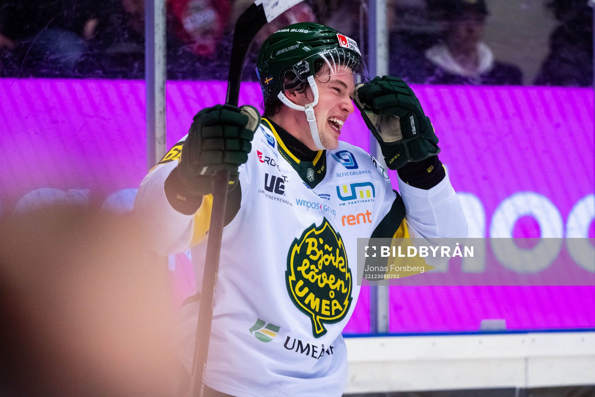 under ishockeymatchen i Hockeyallsvenskan mellan Modo och