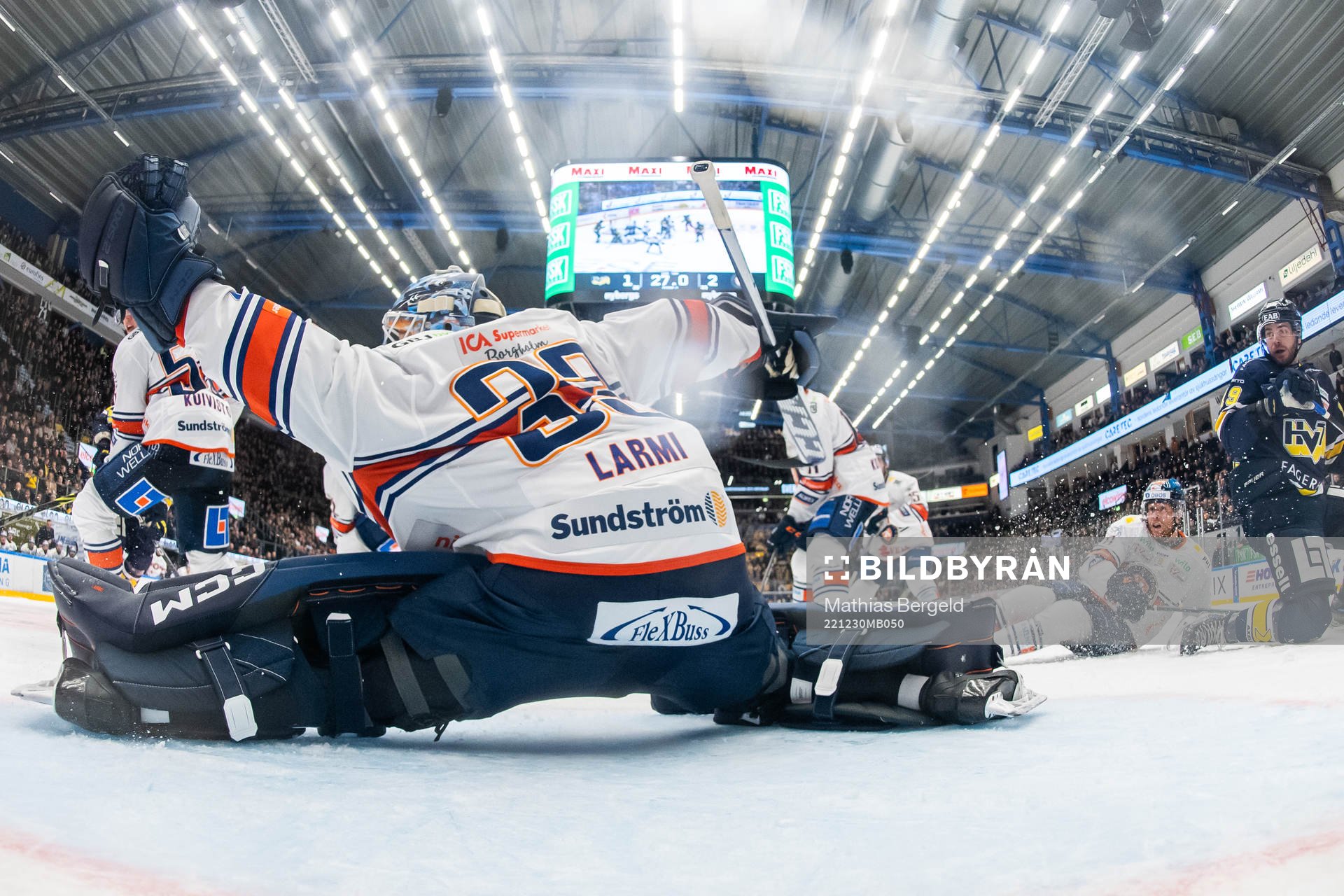 Växjös målvakt Emil Larmi