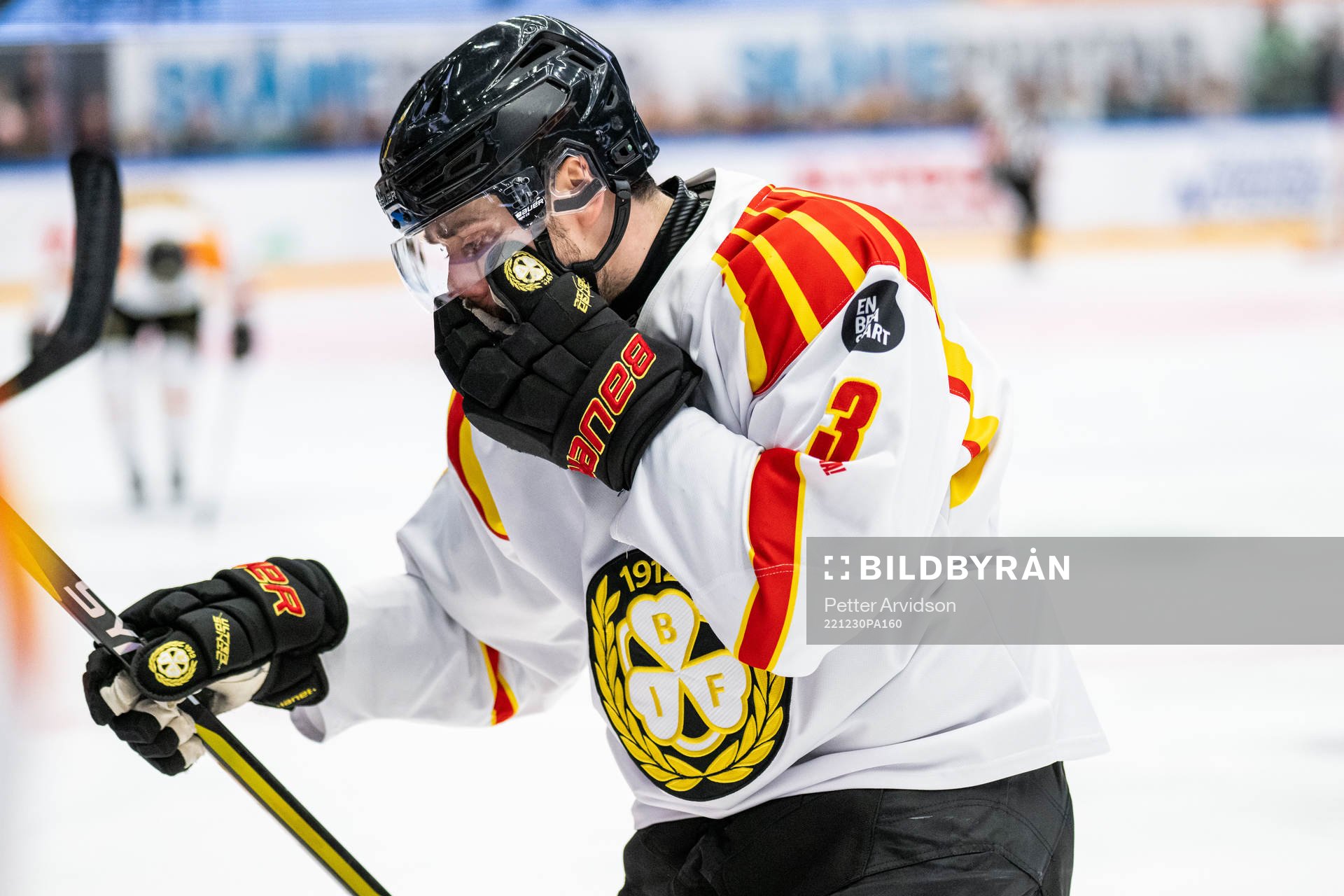Brynäs Niklas Friman har ont