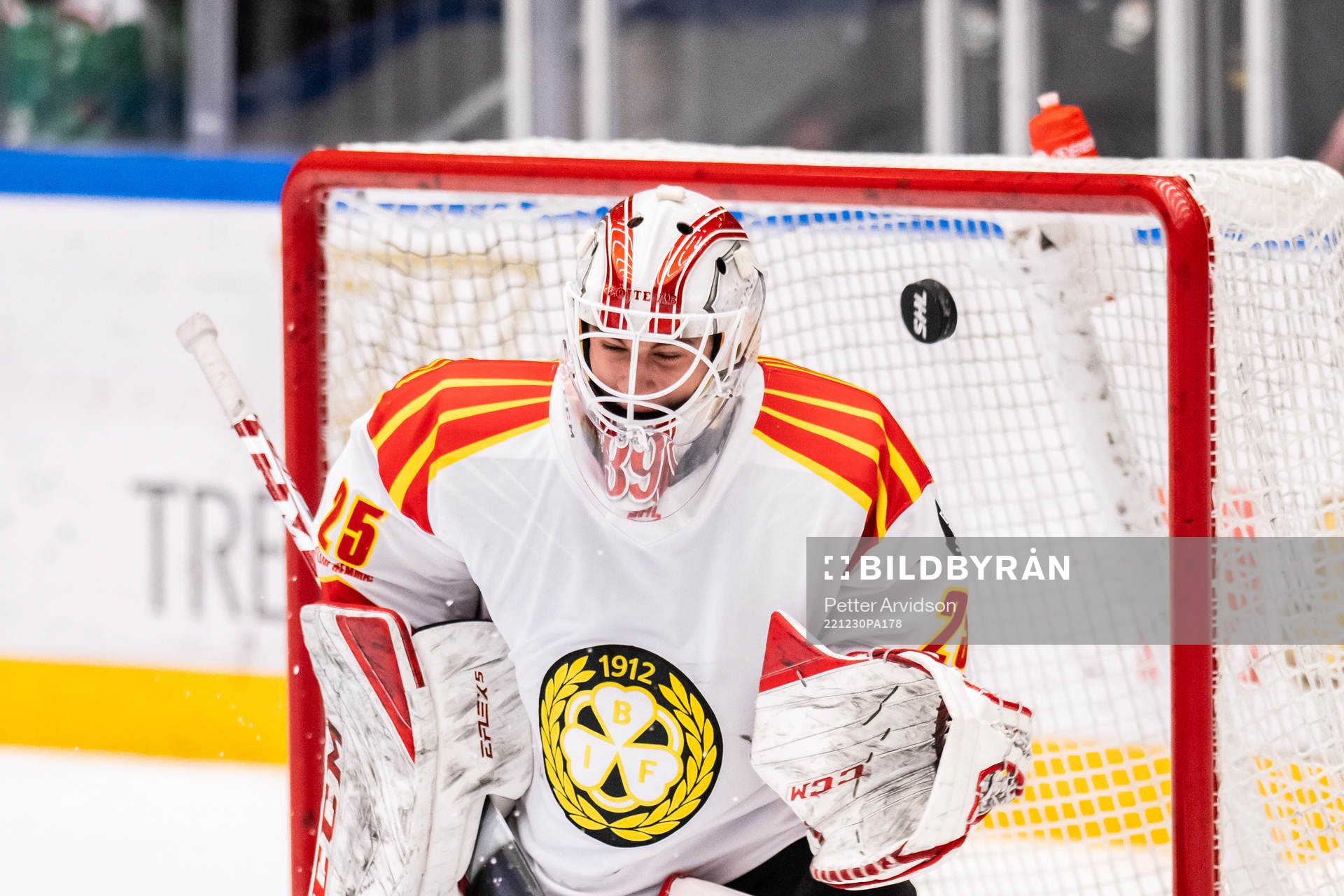 Brynäs målvakt Oliver Håkansson