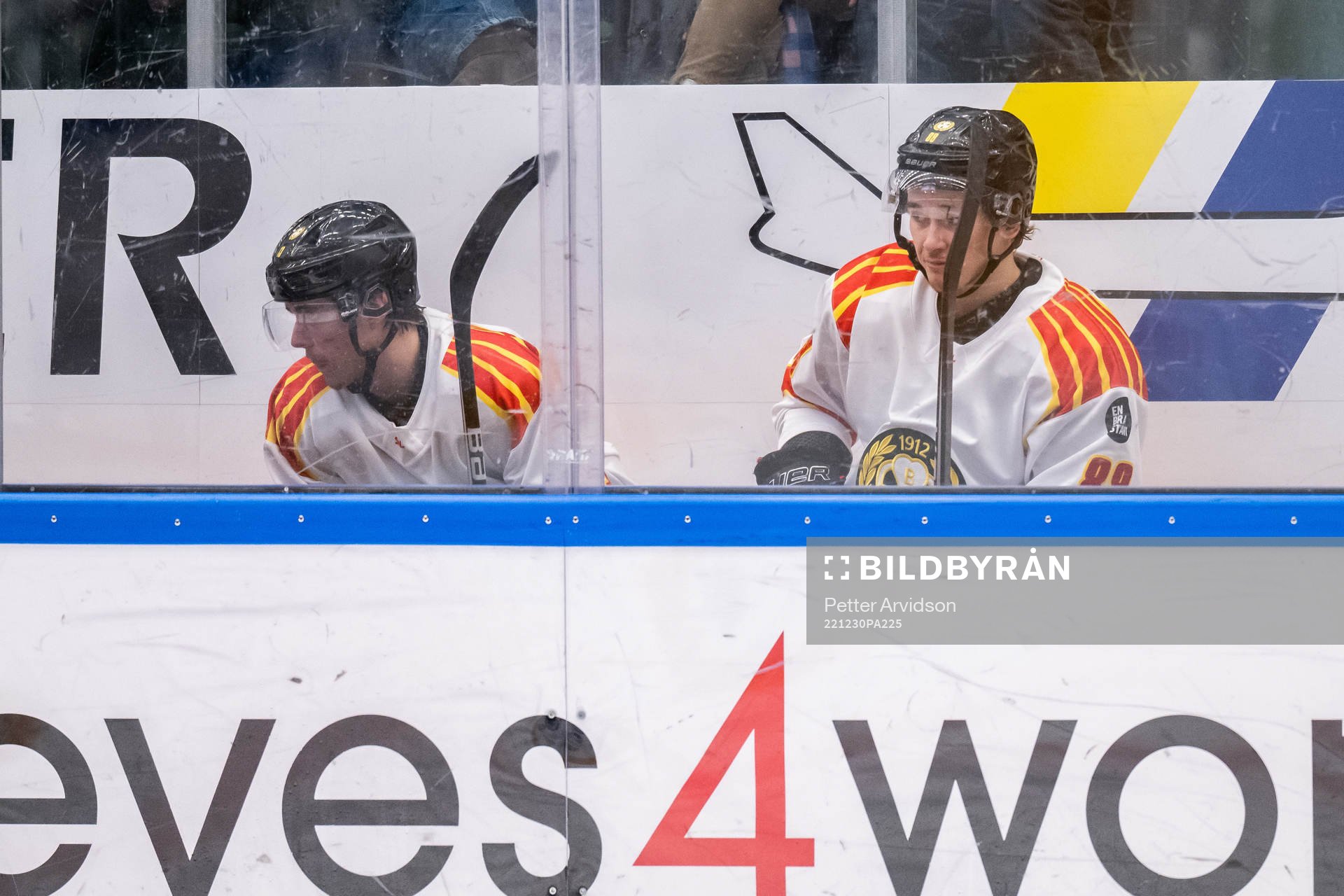 Brynäs Samuel Johannesson och Dmytro Timashov i