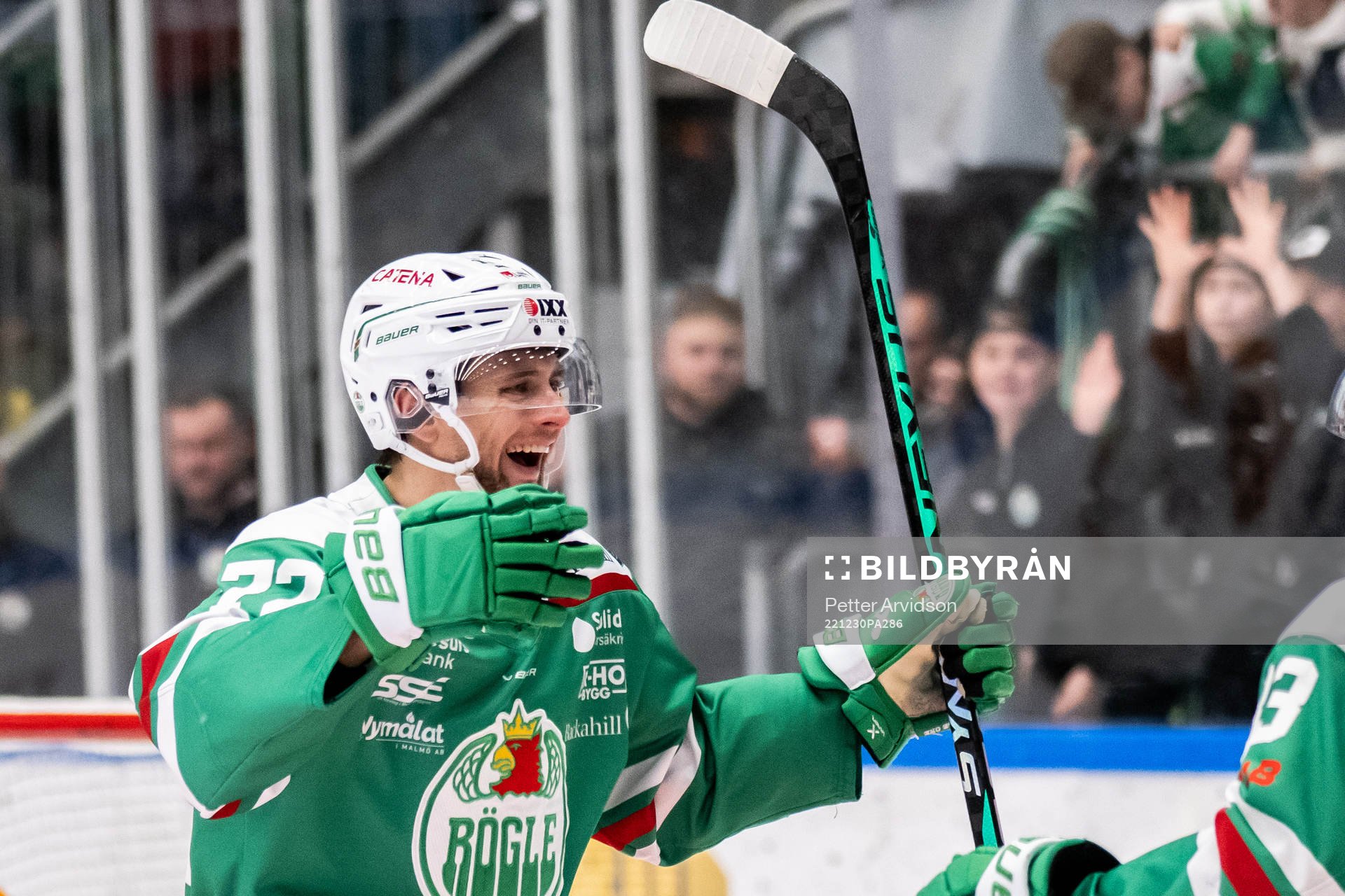 Rögles Daniel Zaar jublar