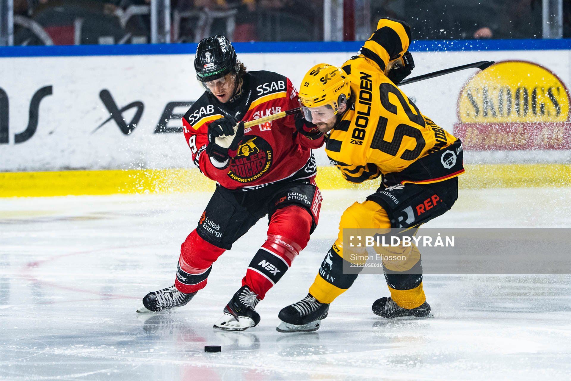 Luleås Mario Kempe och Skellefteås Arvid Lundberg
