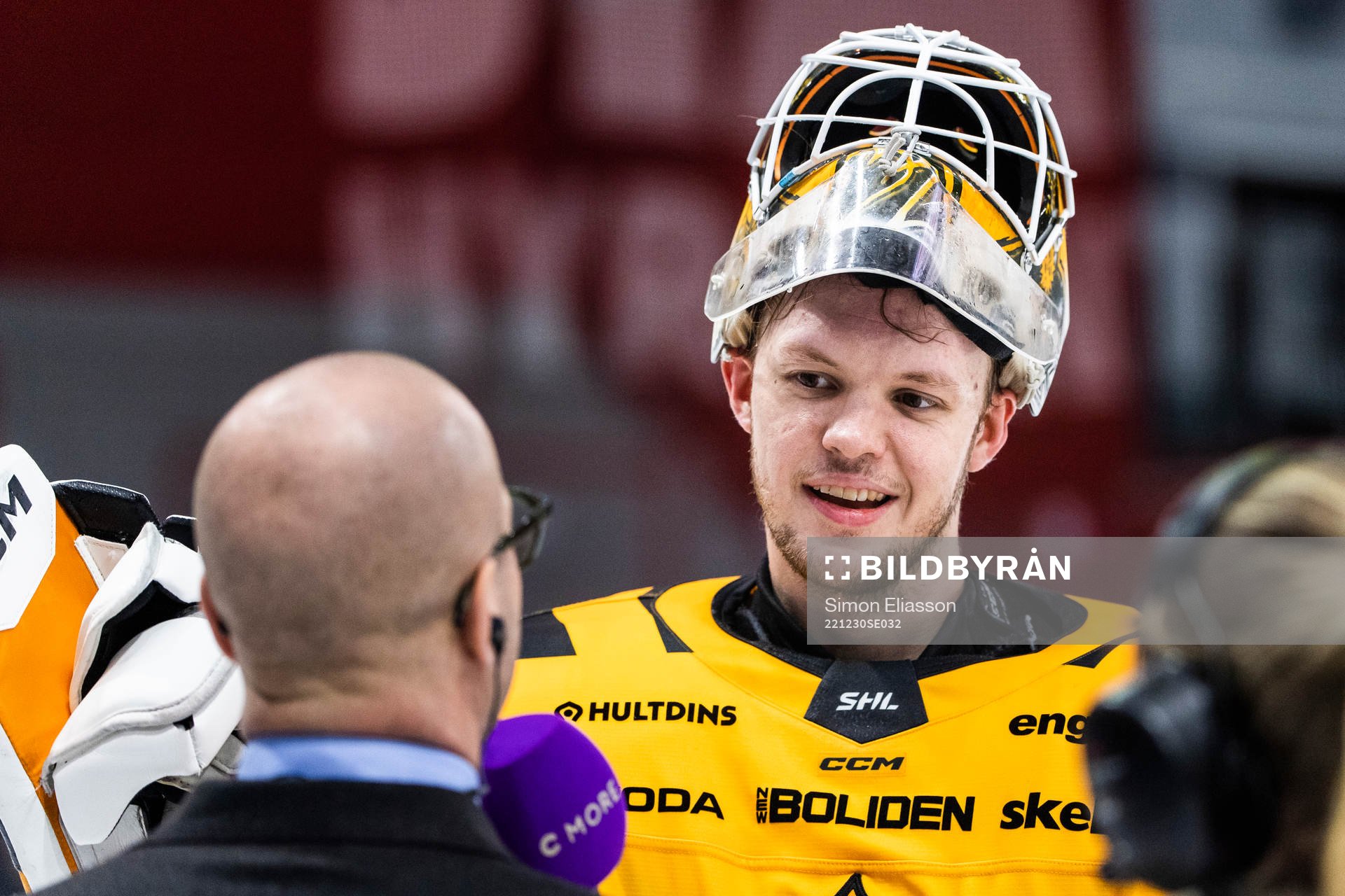 Skellefteås målvakt Linus Söderström