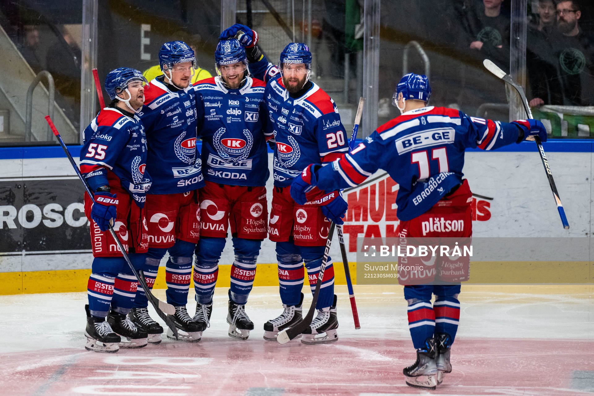 Oskarshamns Hynek Zohorna jublar med lagkamrater