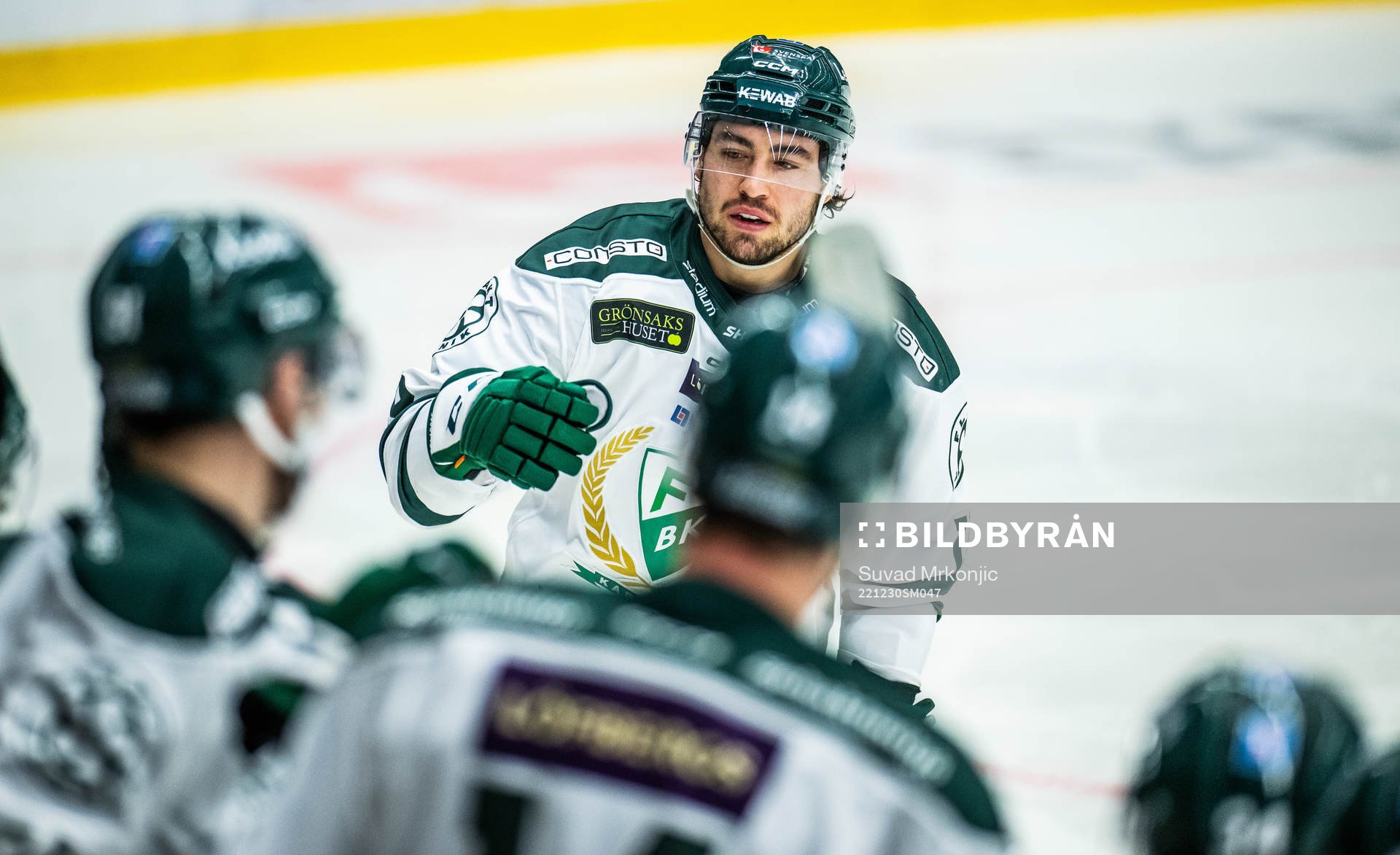 Färjestads Remi Elie jublar