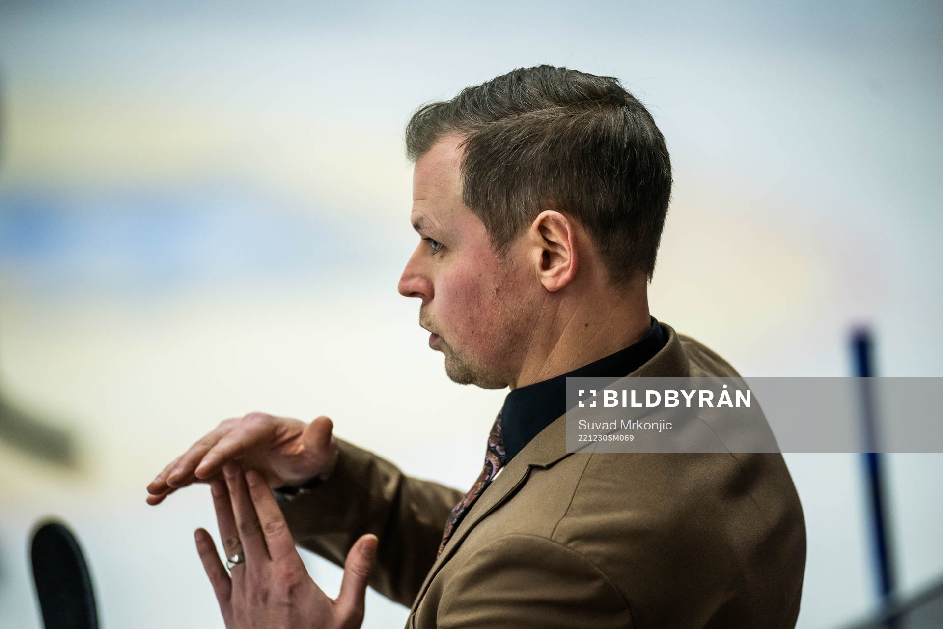 Oskarshamns tränare Martin Filander