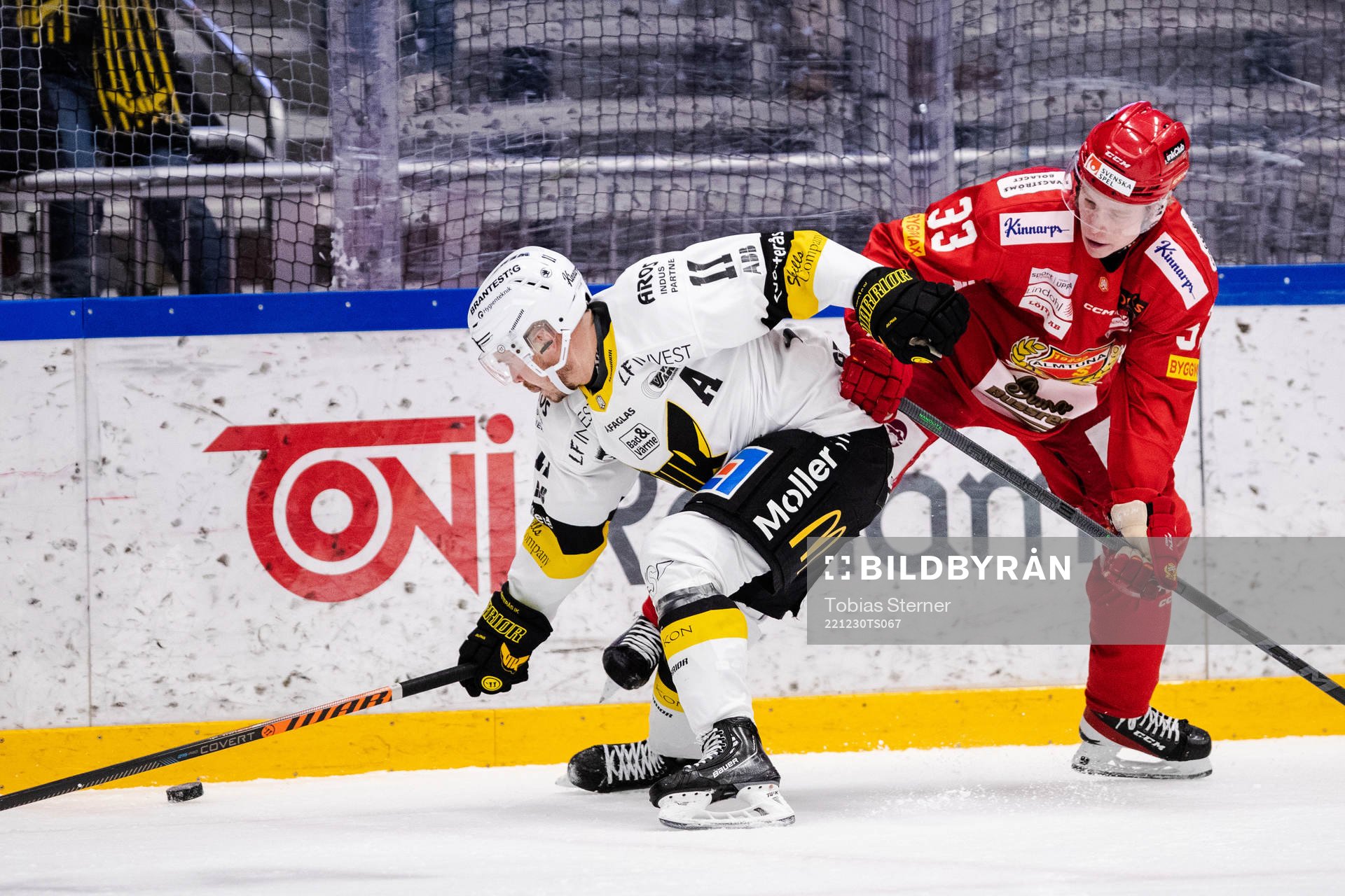 Västerås Anton Svensson och Almtunas Oskar Asplund