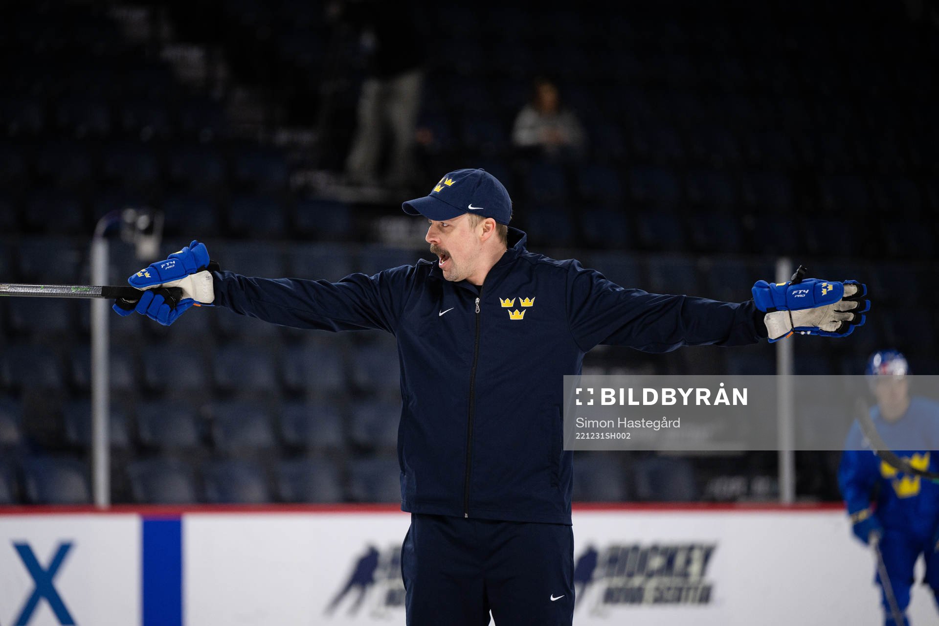 Pierre Johnsson, assistant coach of Sweden