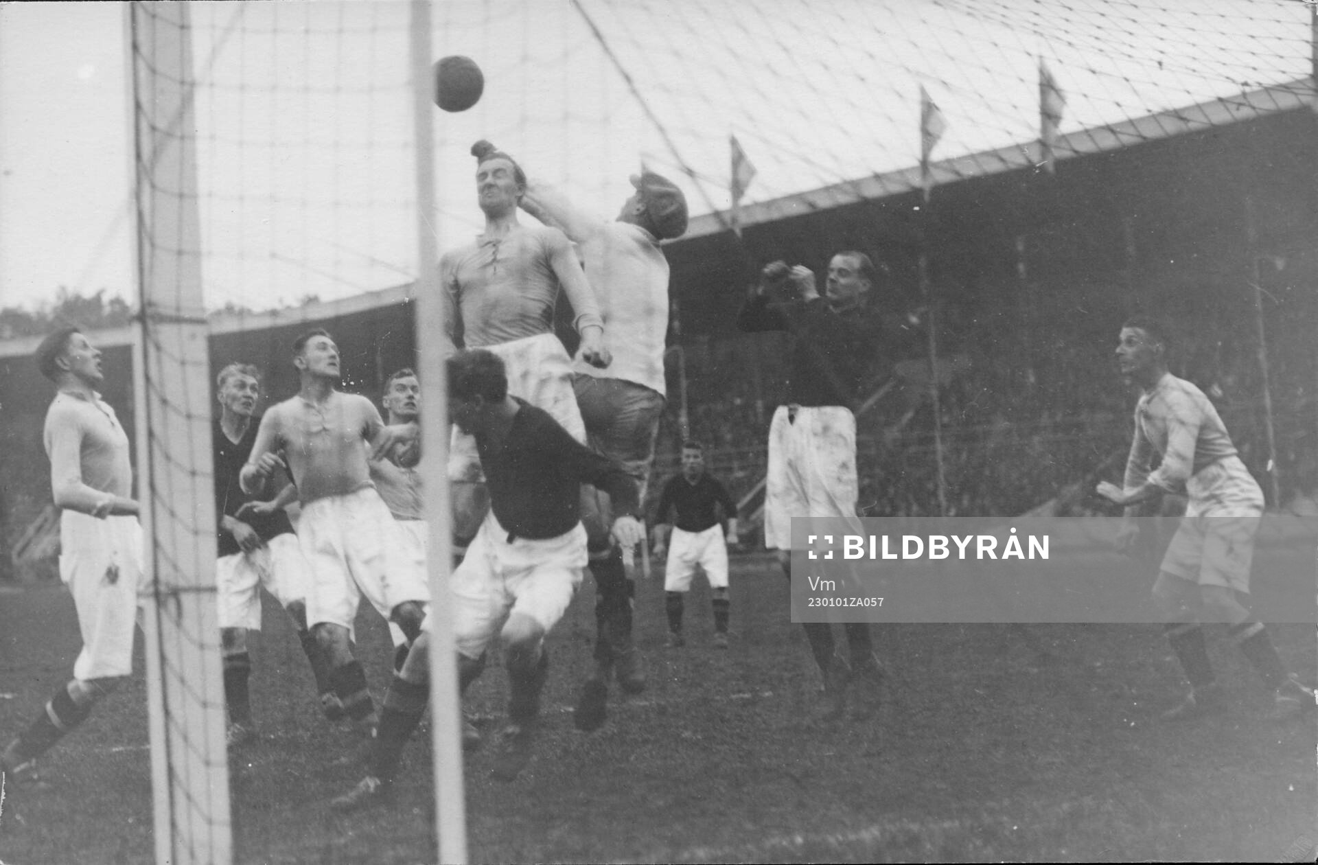 Fotboll, Eskilstuna - AIK i Svenska Mästerskapen 1923.