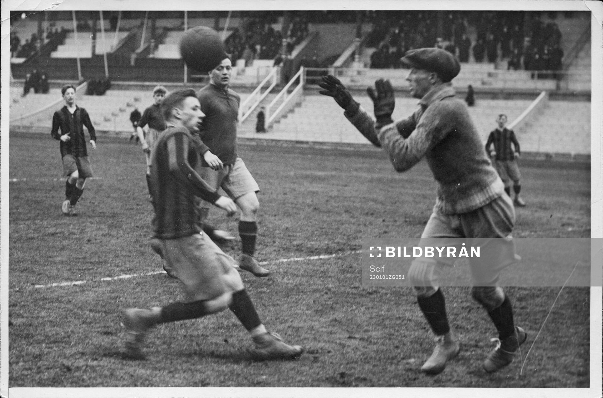 Fotboll, Göteborg - Hammarby. 1923. April 16. 57. Editors