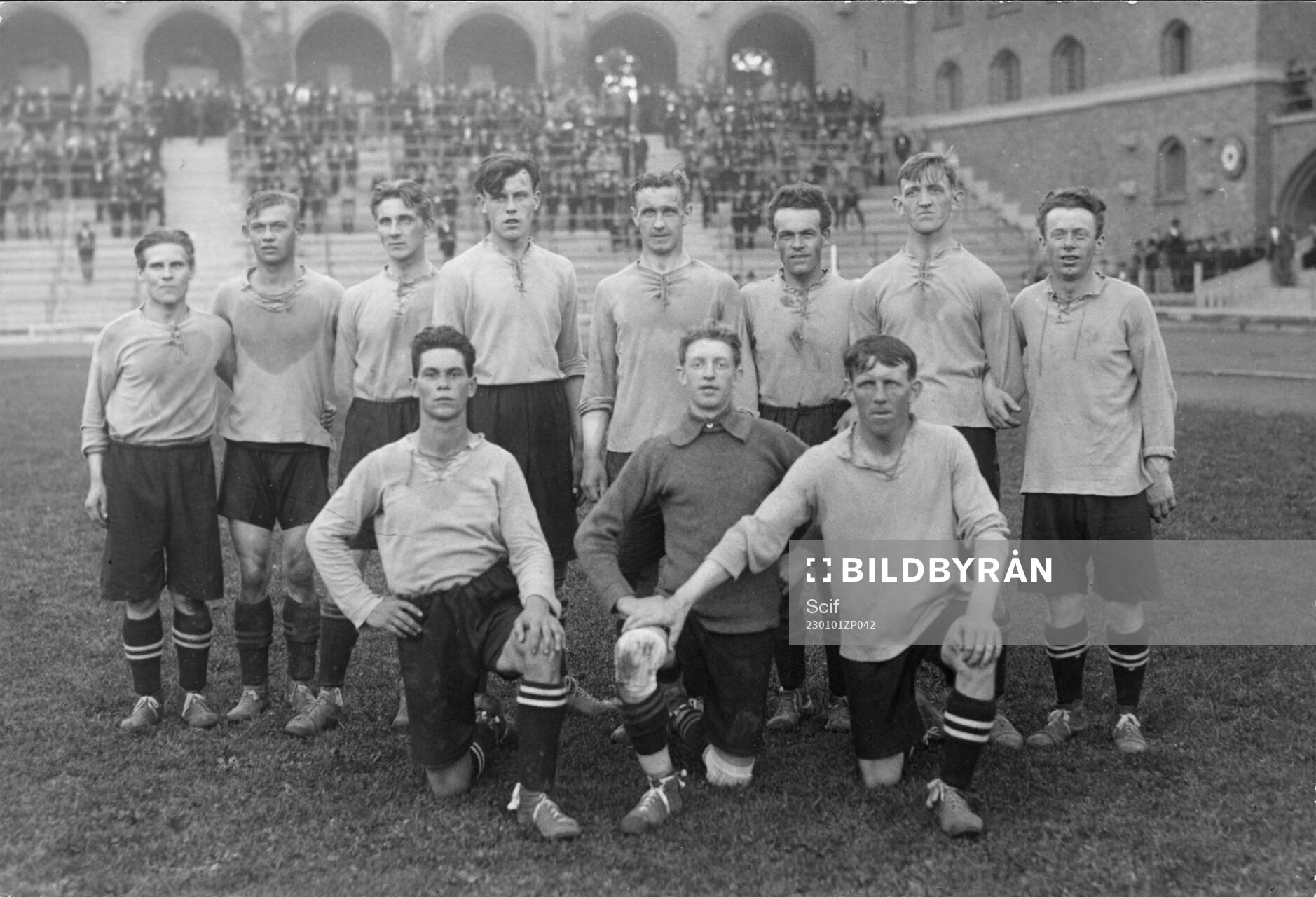Fotboll, Sv. Fotbollveckan. Vestergötlands lag. 1923.