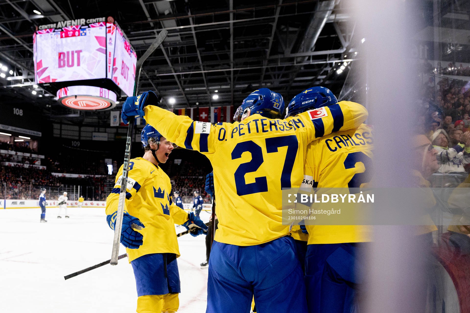 Ludvig Jansson , Oskar Pettersson and Leo Carlsson of