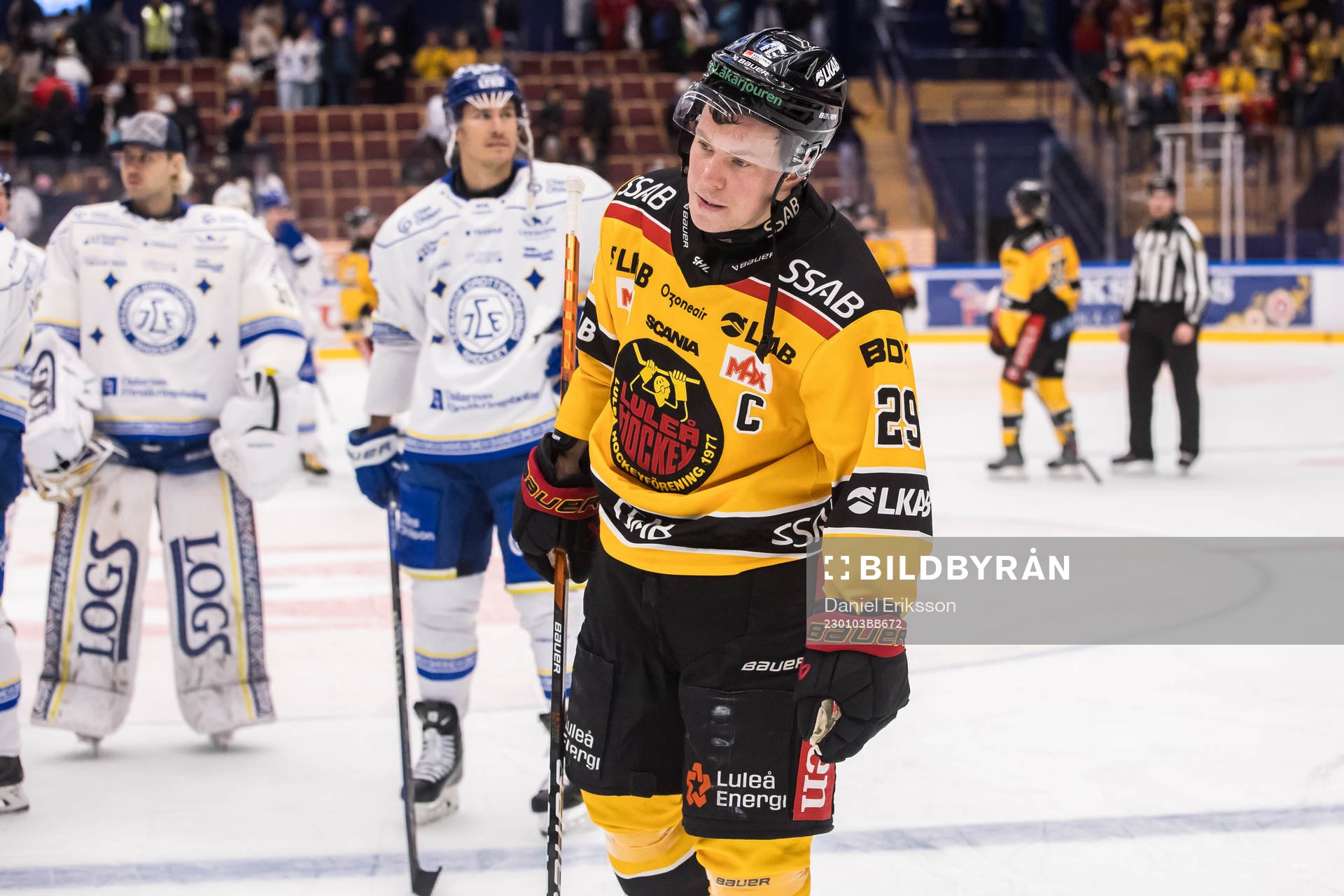 Luleås Erik Gustafsson deppar