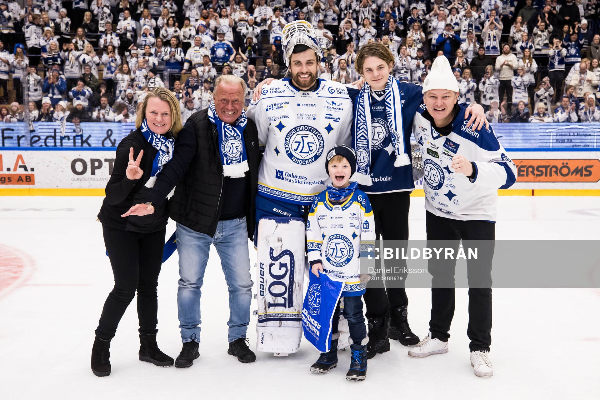 Leksands målvakt Mantas Armalis utsedd till matchens lirare