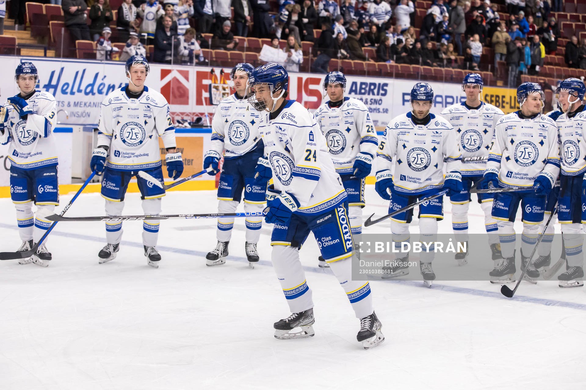 Leksands Felix Unger Sörum jublar