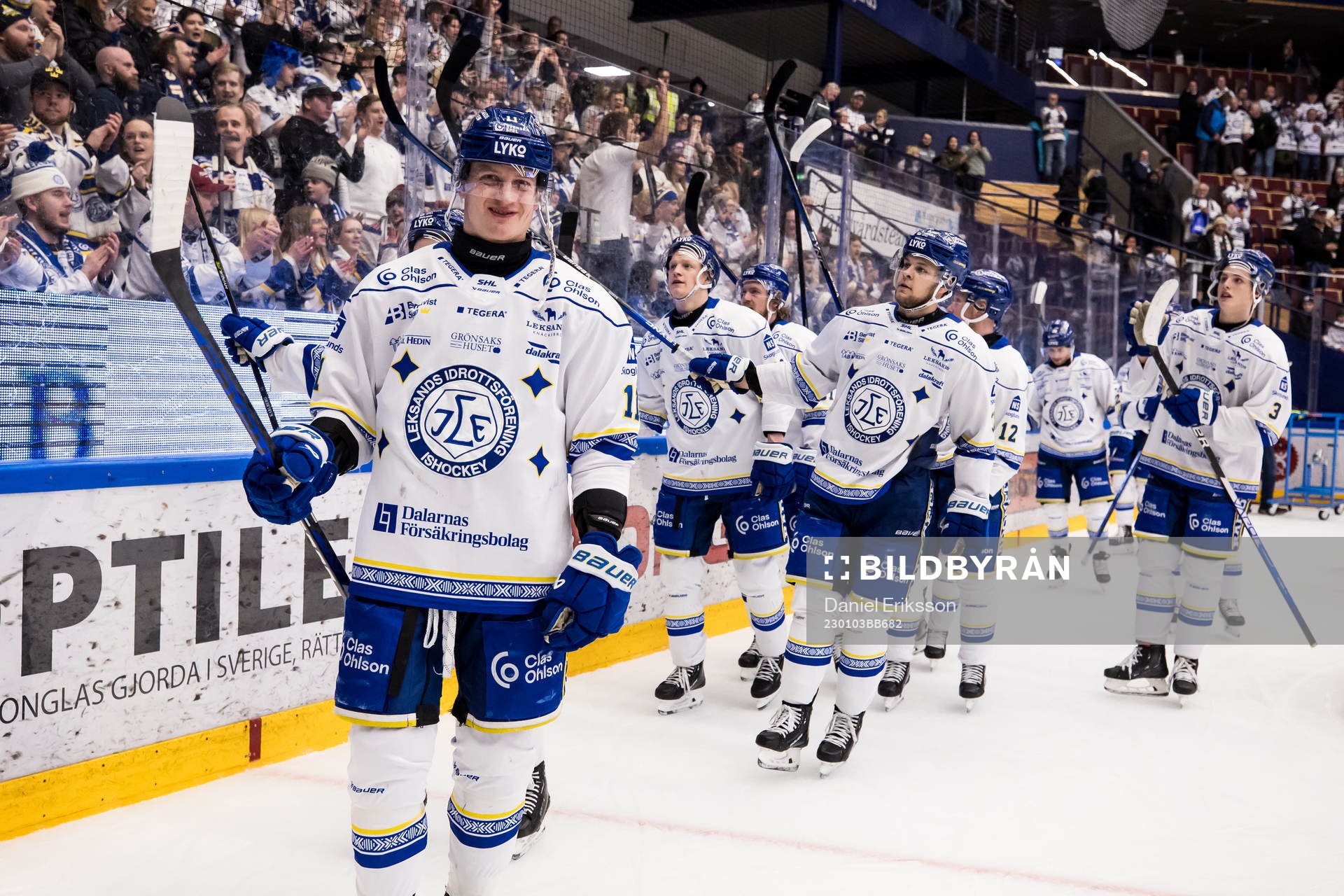 Leksands Martin Karlsson jublar