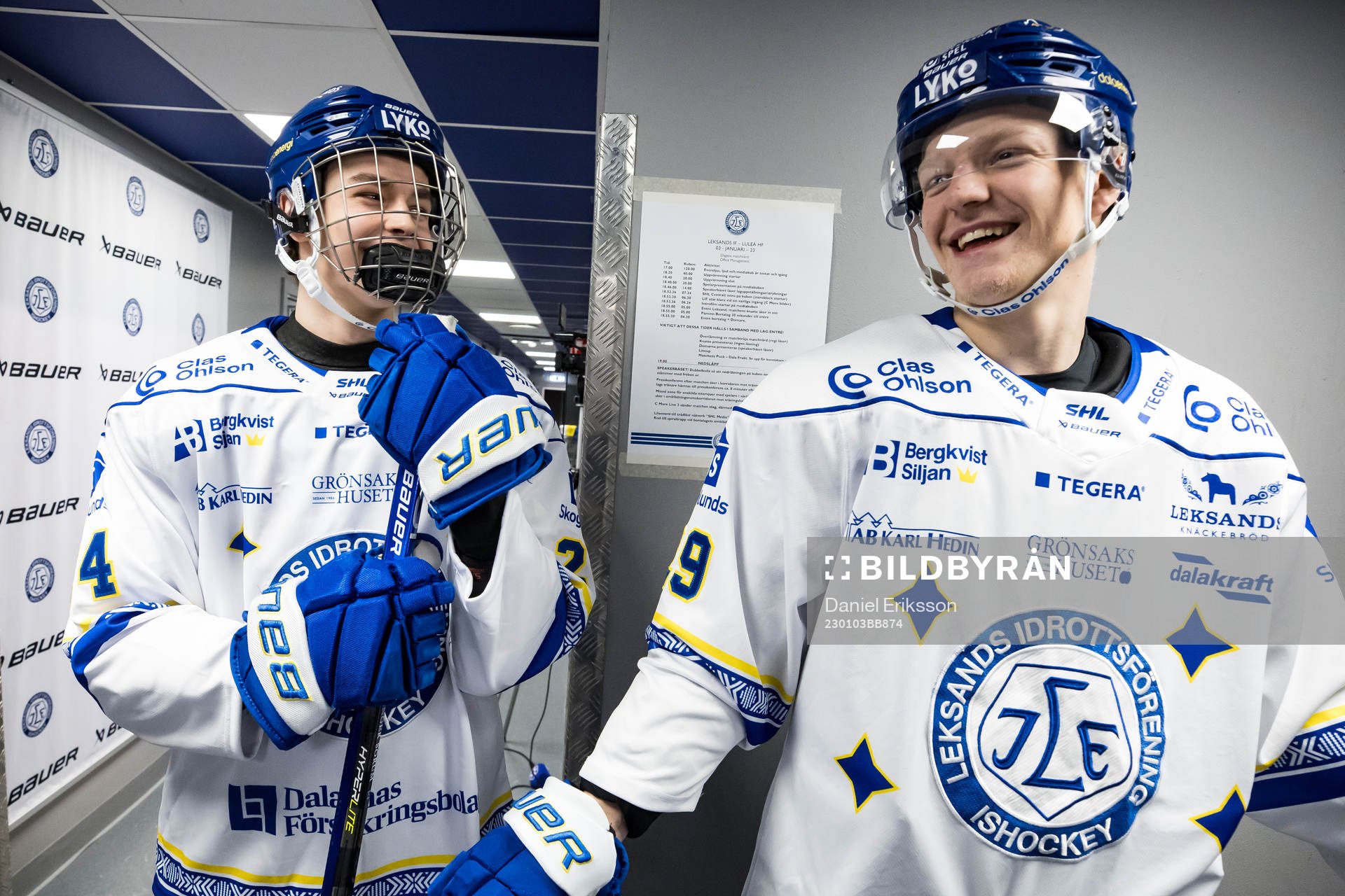 Leksands Felix Unger Sörum och Leksands Emil Heineman