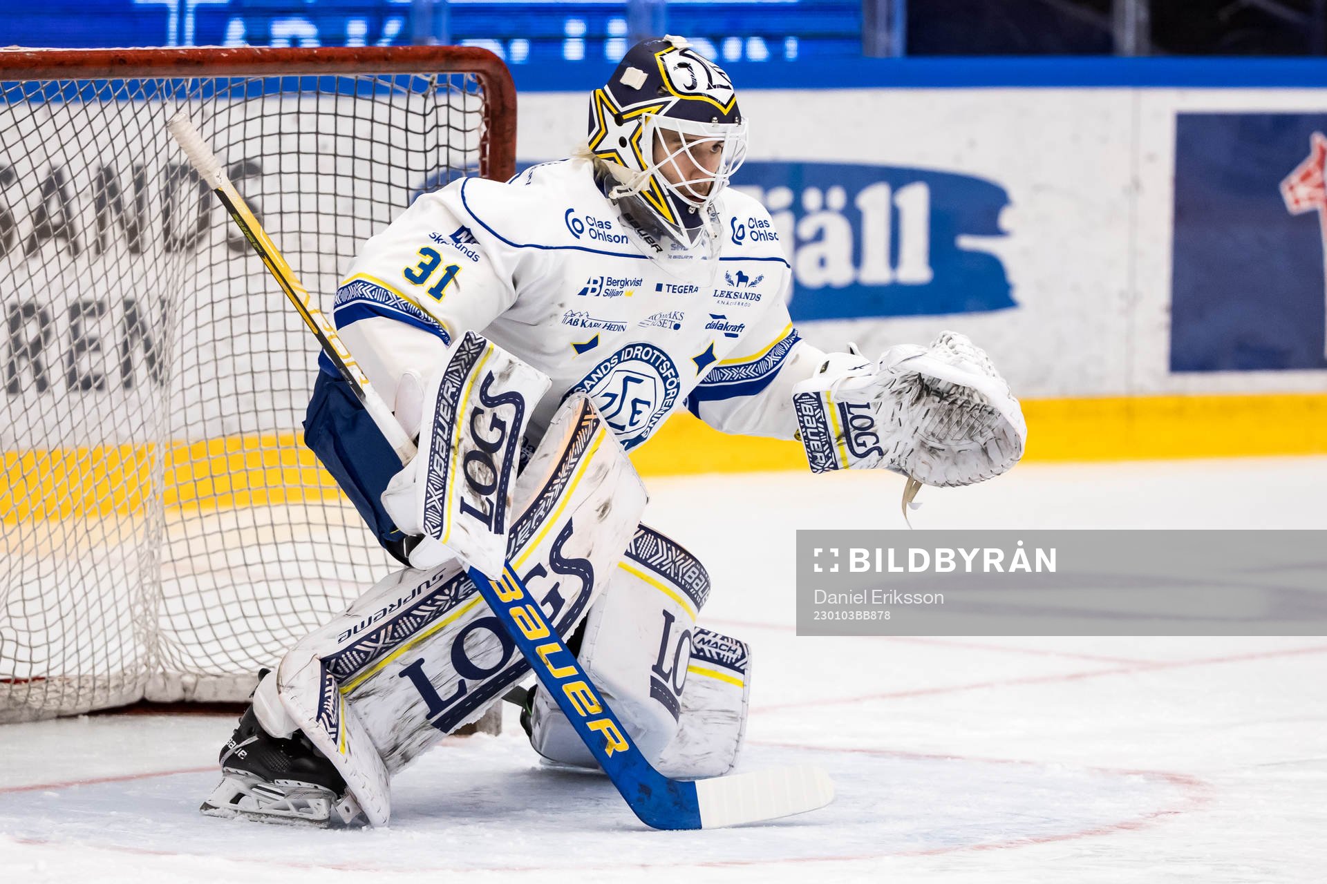 Leksands målvakt Kasimir Kaskisuo