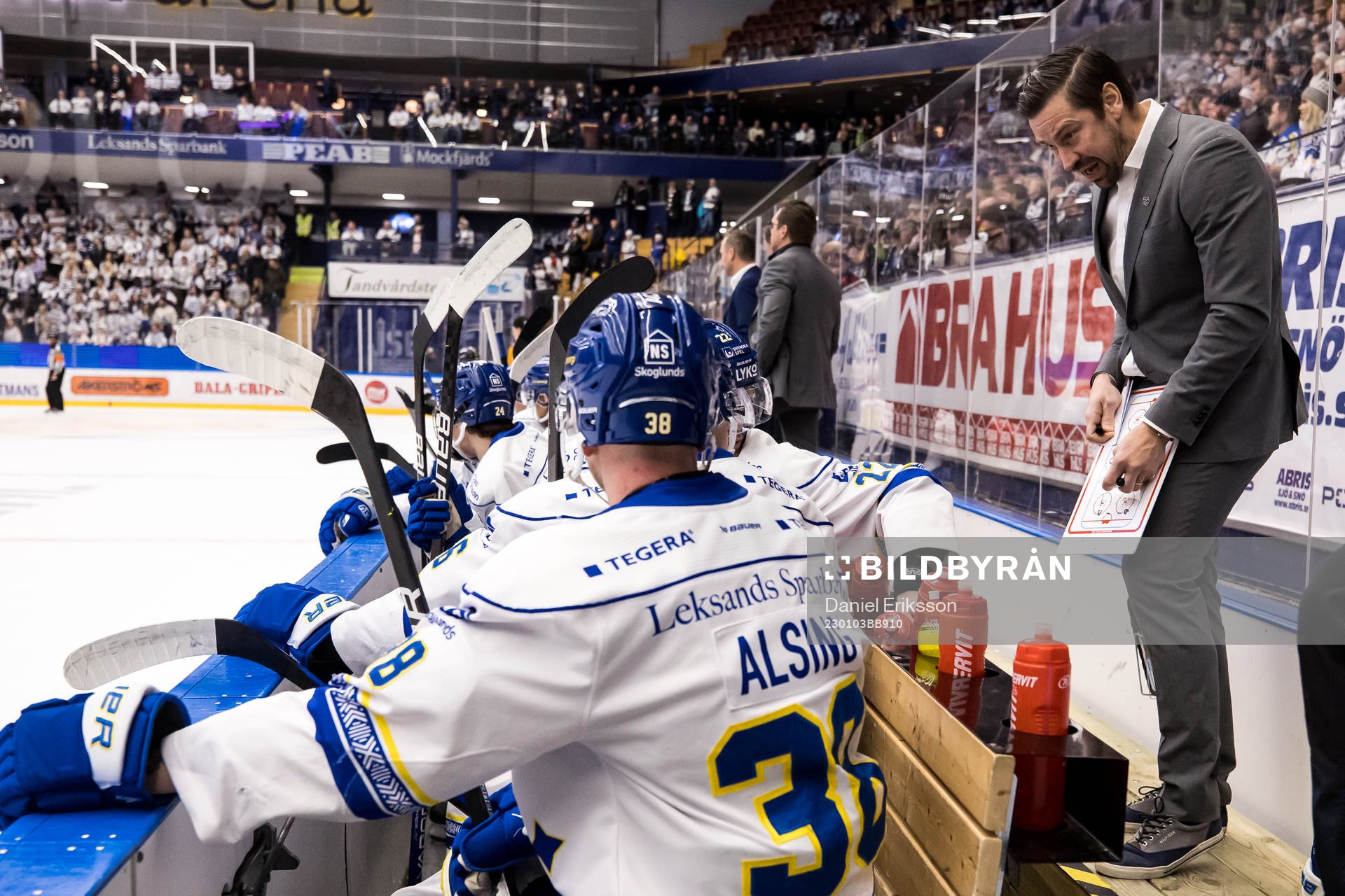 Leksands assisterande tränare Pär Styf