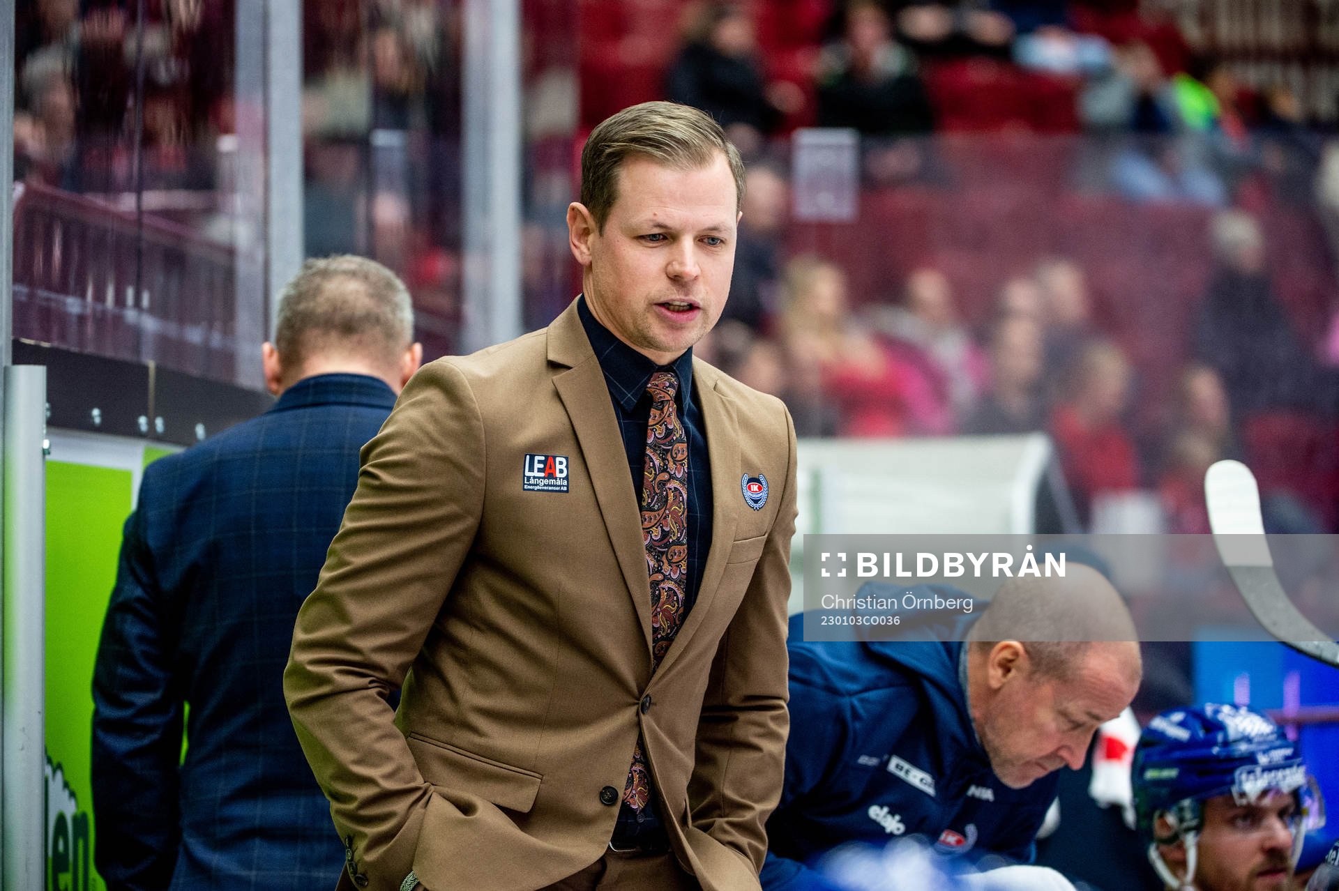 Oskarshamns tränare Martin Filander