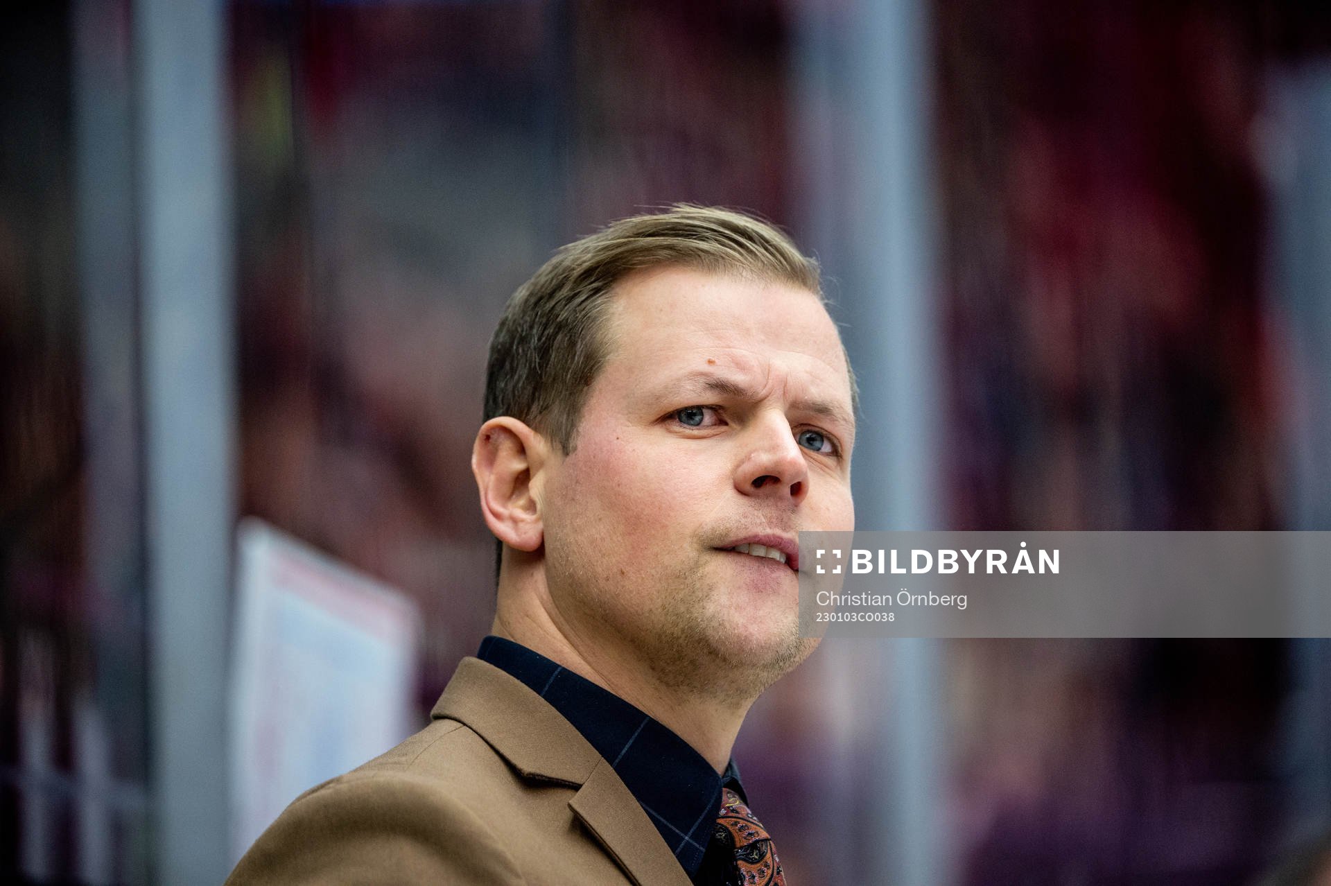 Oskarshamns tränare Martin Filander