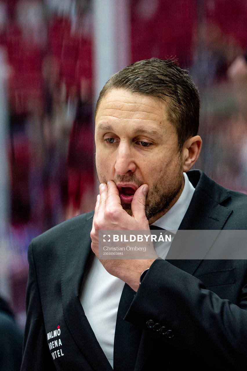 Malmö Redhawks tränare Tomas Kollar