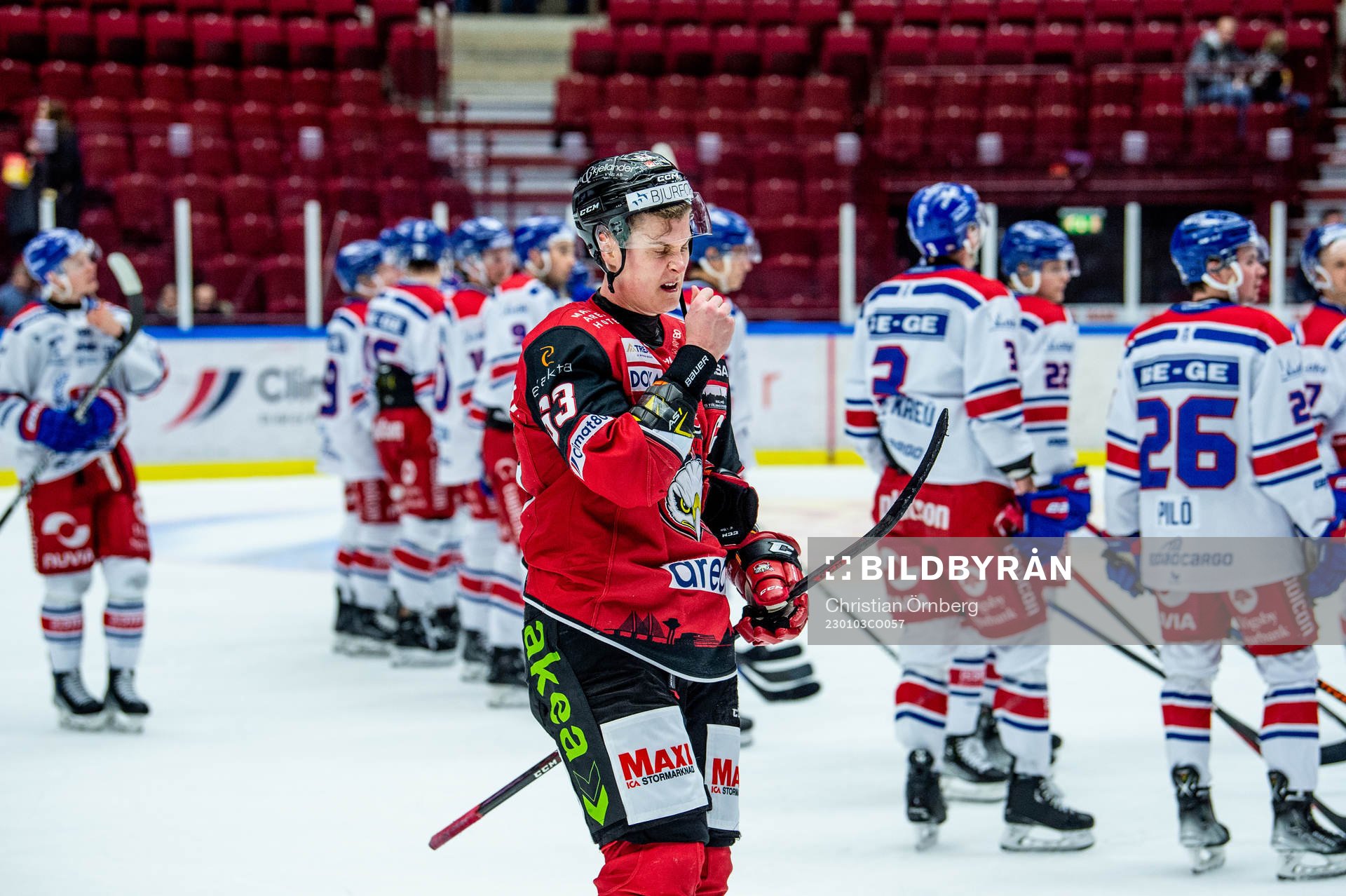 Malmö Redhawks Fredrik Händemark deppar