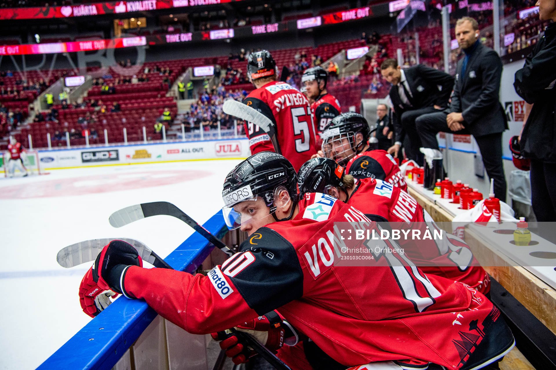 Malmö Redhawks William Von Barnekow deppar