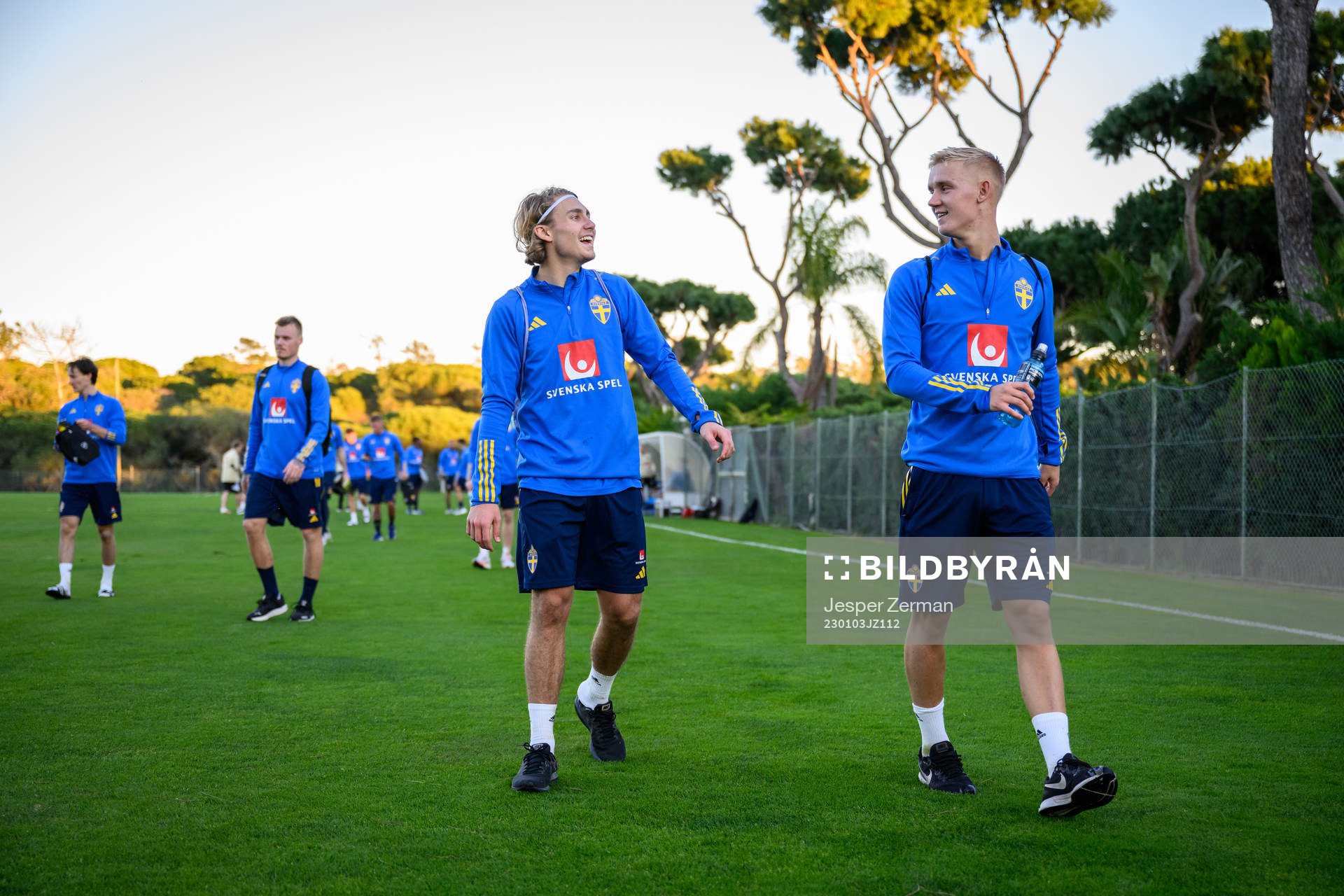Sebastian Nanasi and Carl Gustafsson of the Swedish