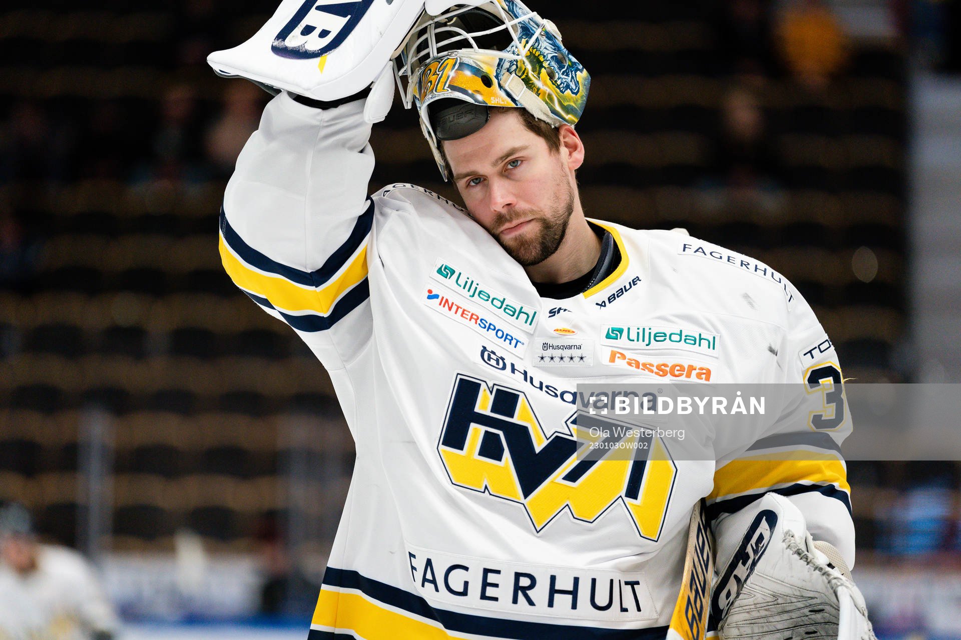 HV71s målvakt Joni Ortio