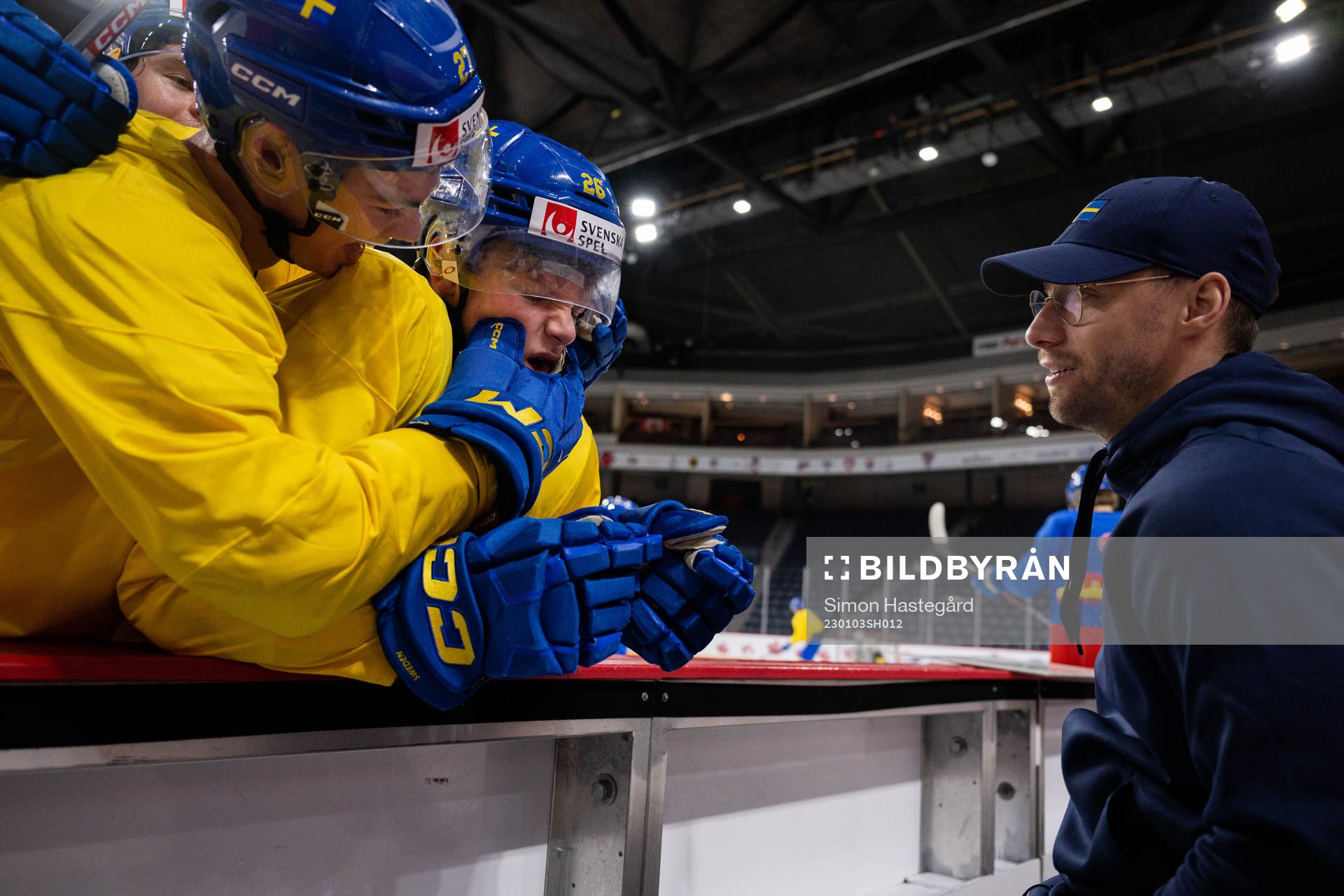 Oskar Pettersson, Victor Stjernborg and Axel Söderlund,