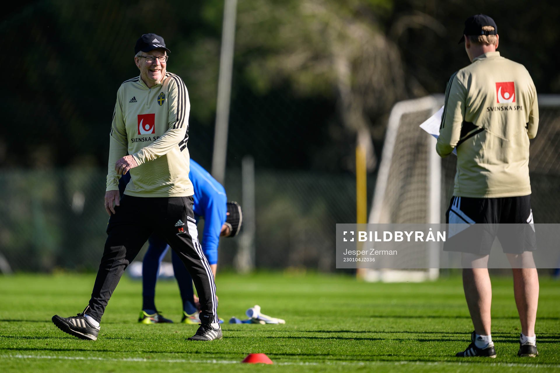 scout Lasse Jacobsson of the Swedish men's football