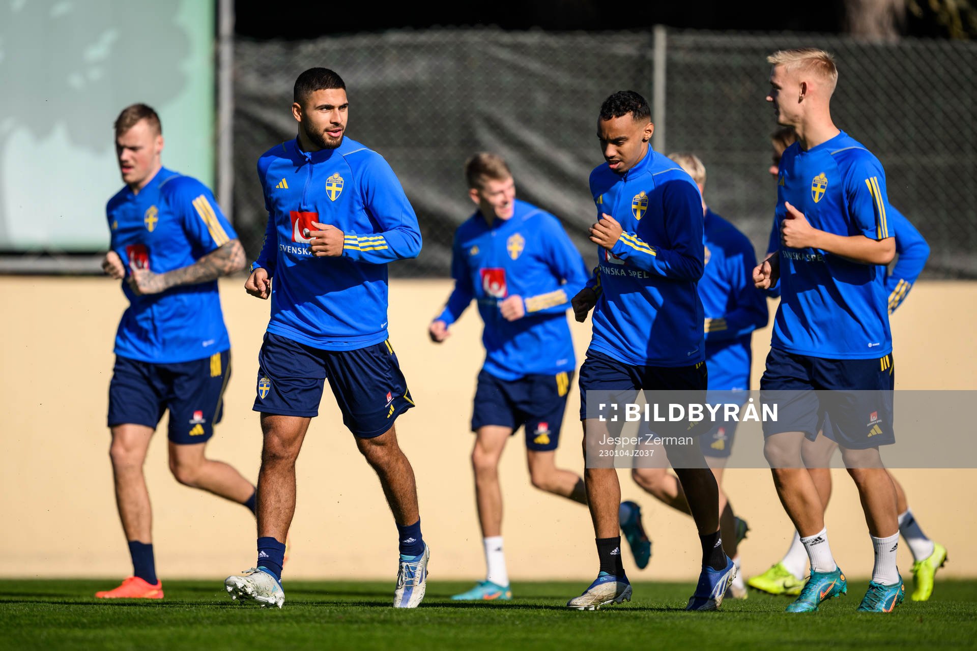 Omar Faraj, Bilal Hussein and Carl Gustafsson of the