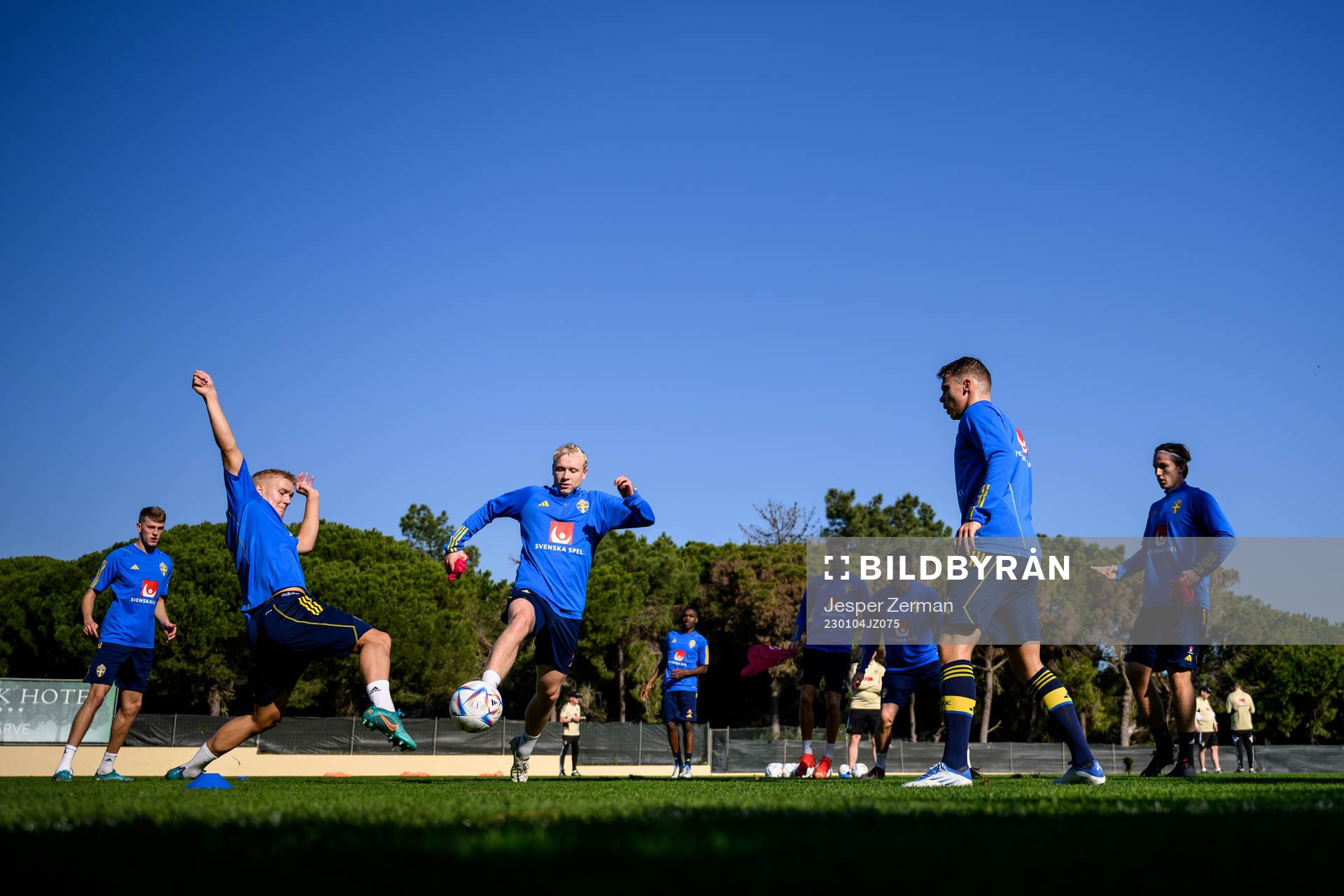 Carl Gustafsson and André Boman of the Swedish men's