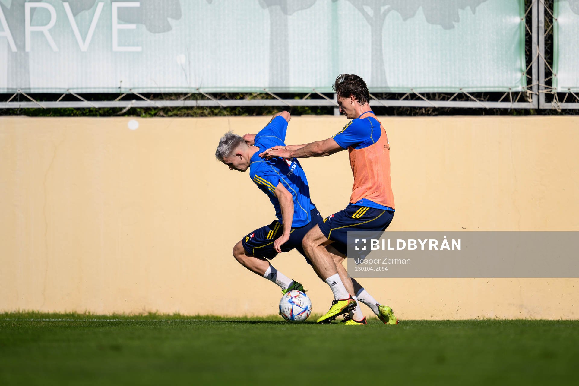 Jacob Ondrejka and Hjalmar Ekdal of the Swedish men's