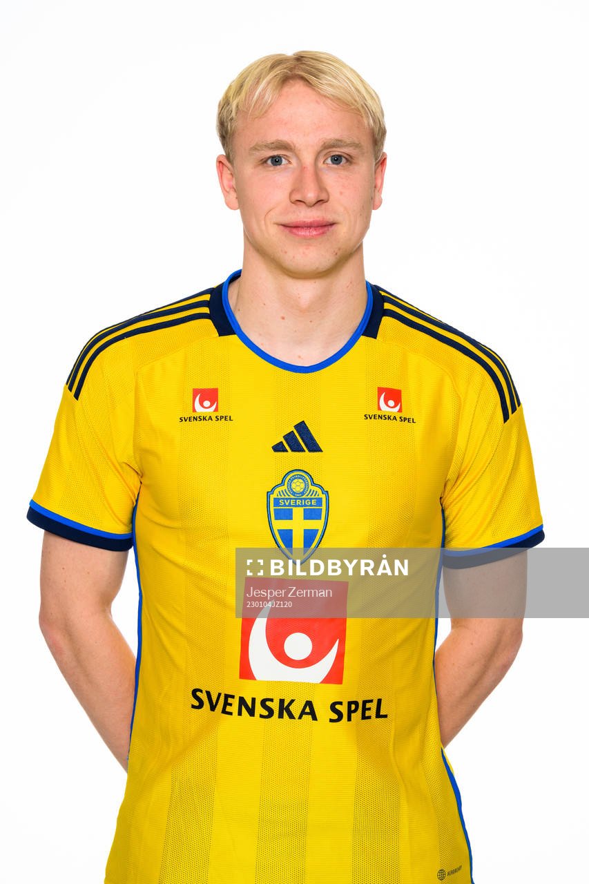 André Boman of the Swedish men's football national team