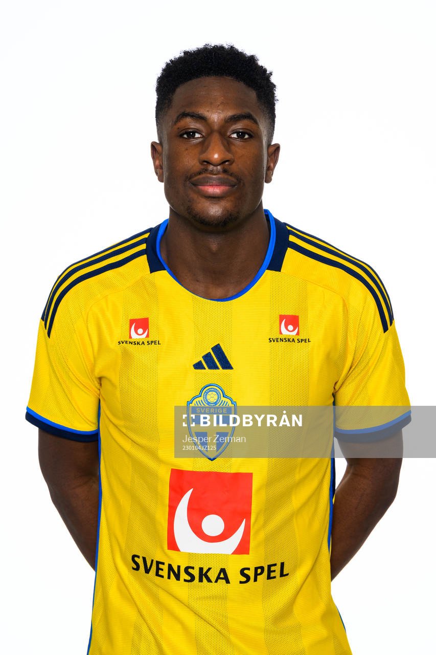 Josafat Mendes of the Swedish men's football national team