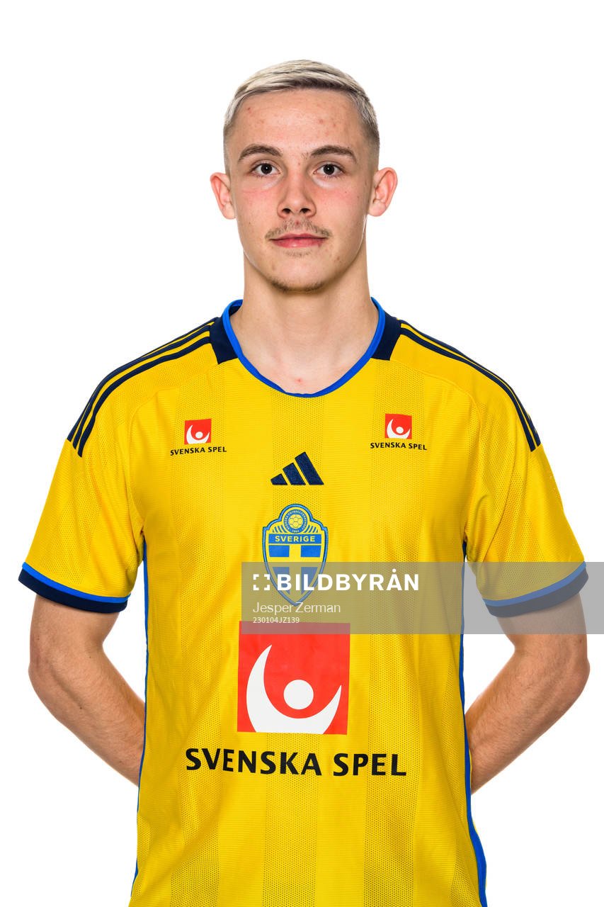 Jacob Ondrejka of the Swedish men's football national team