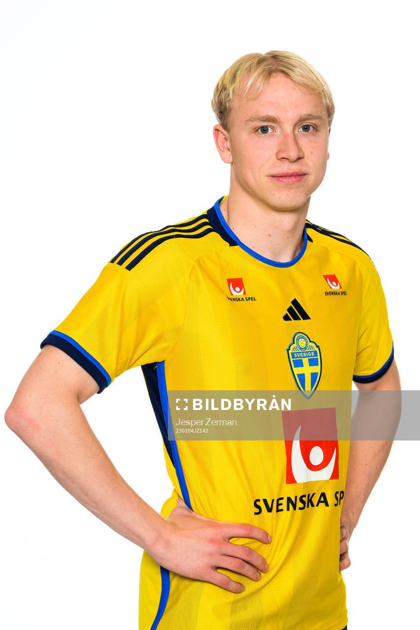 André Boman of the Swedish men's football national team