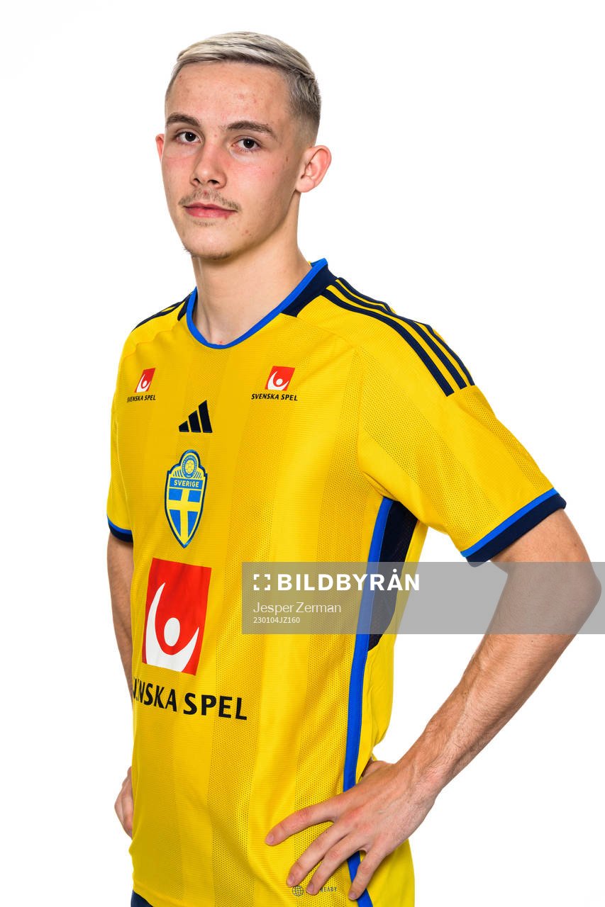 Jacob Ondrejka of the Swedish men's football national team