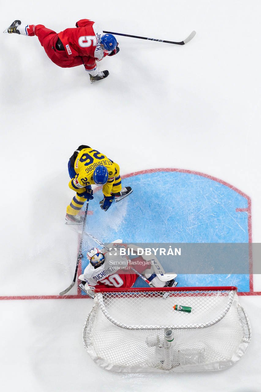 Victor Stjernborg of Sweden against David Jiricek and
