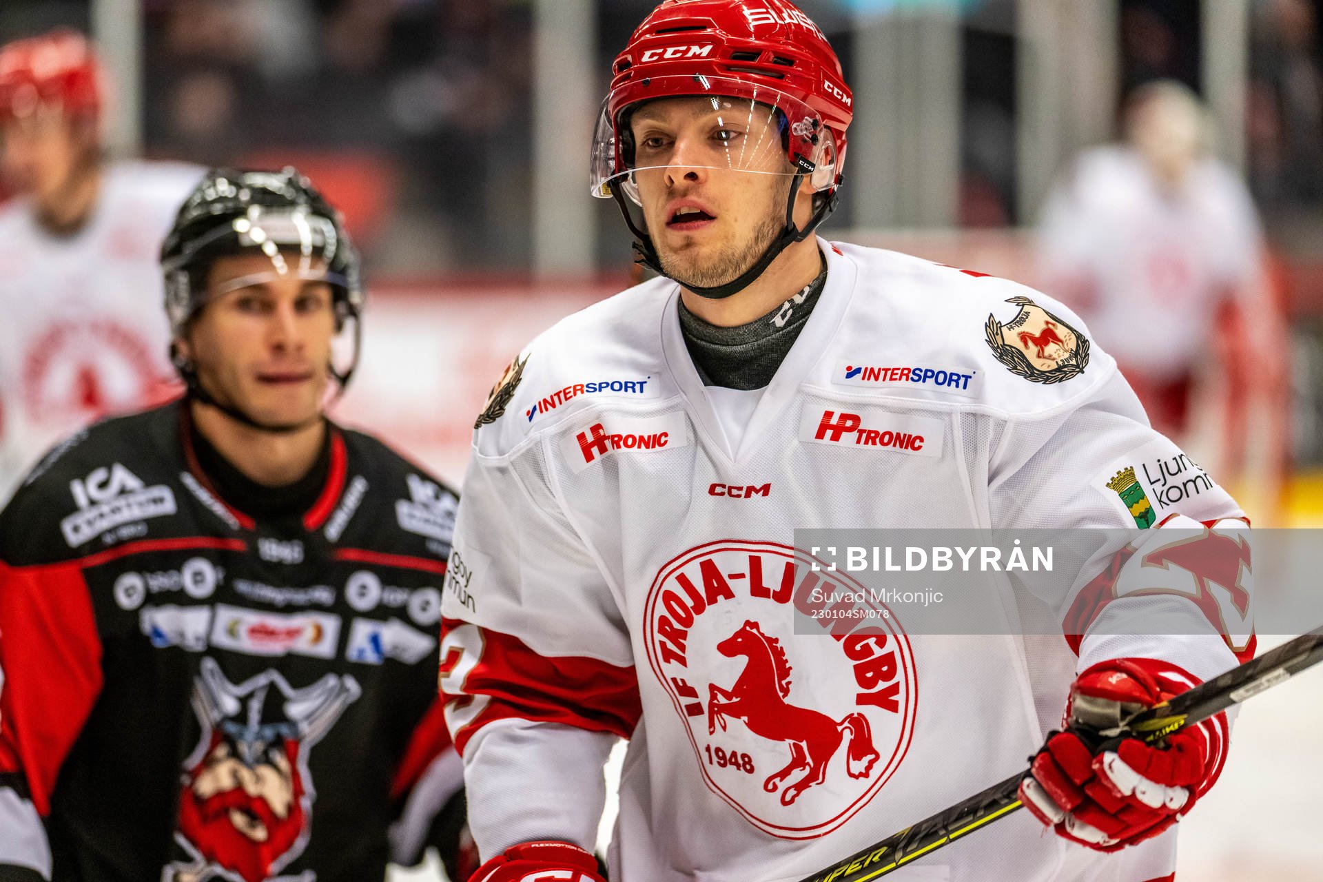 Troja/Ljungbys Axel Lindström