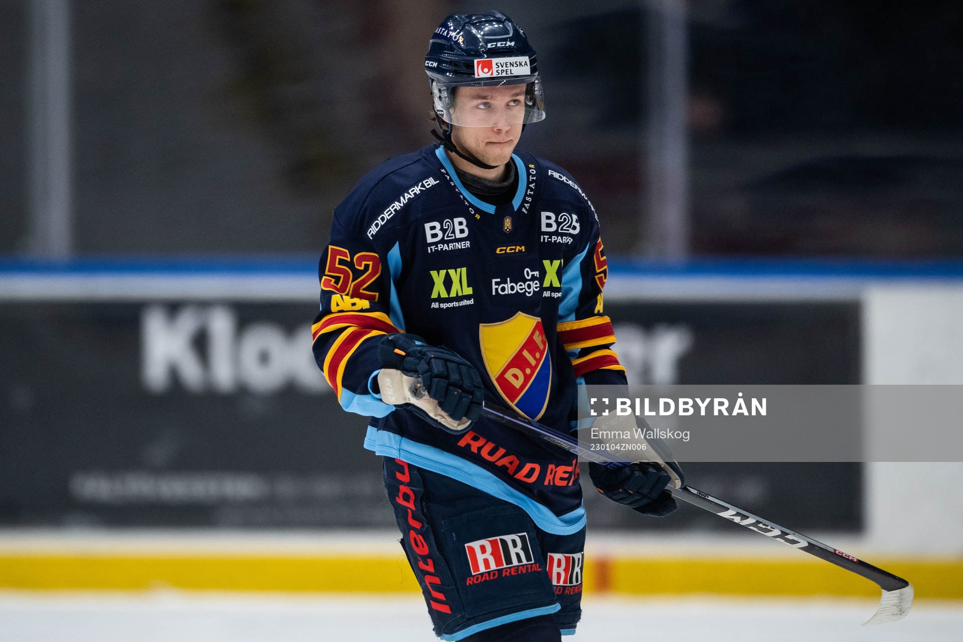 Djurgårdens Mika Ounasvuori deppar