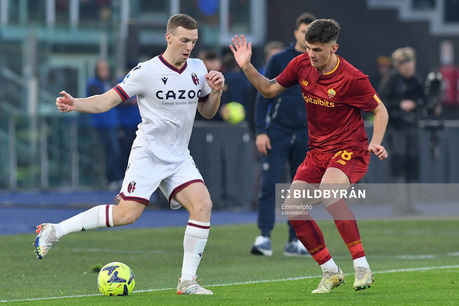 Italy: Serie A Match, Stadio Olimpico, As Roma v Bologna