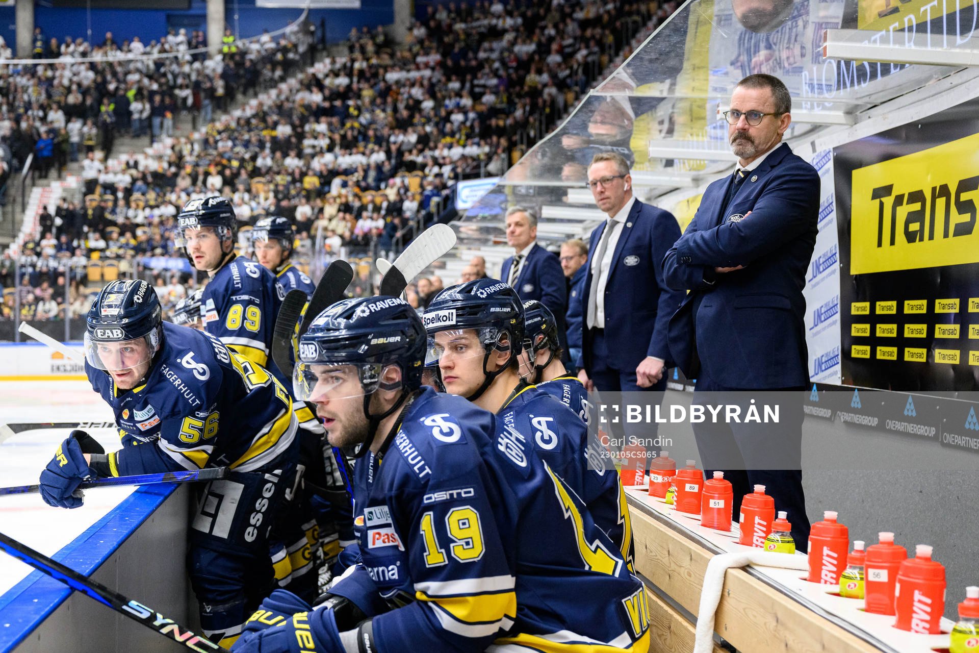 HV71s tränare Tommy Samuelsson