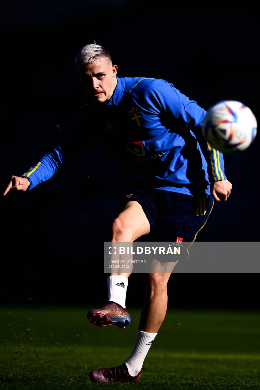 Jacob Ondrejka of the Swedish men's football national team